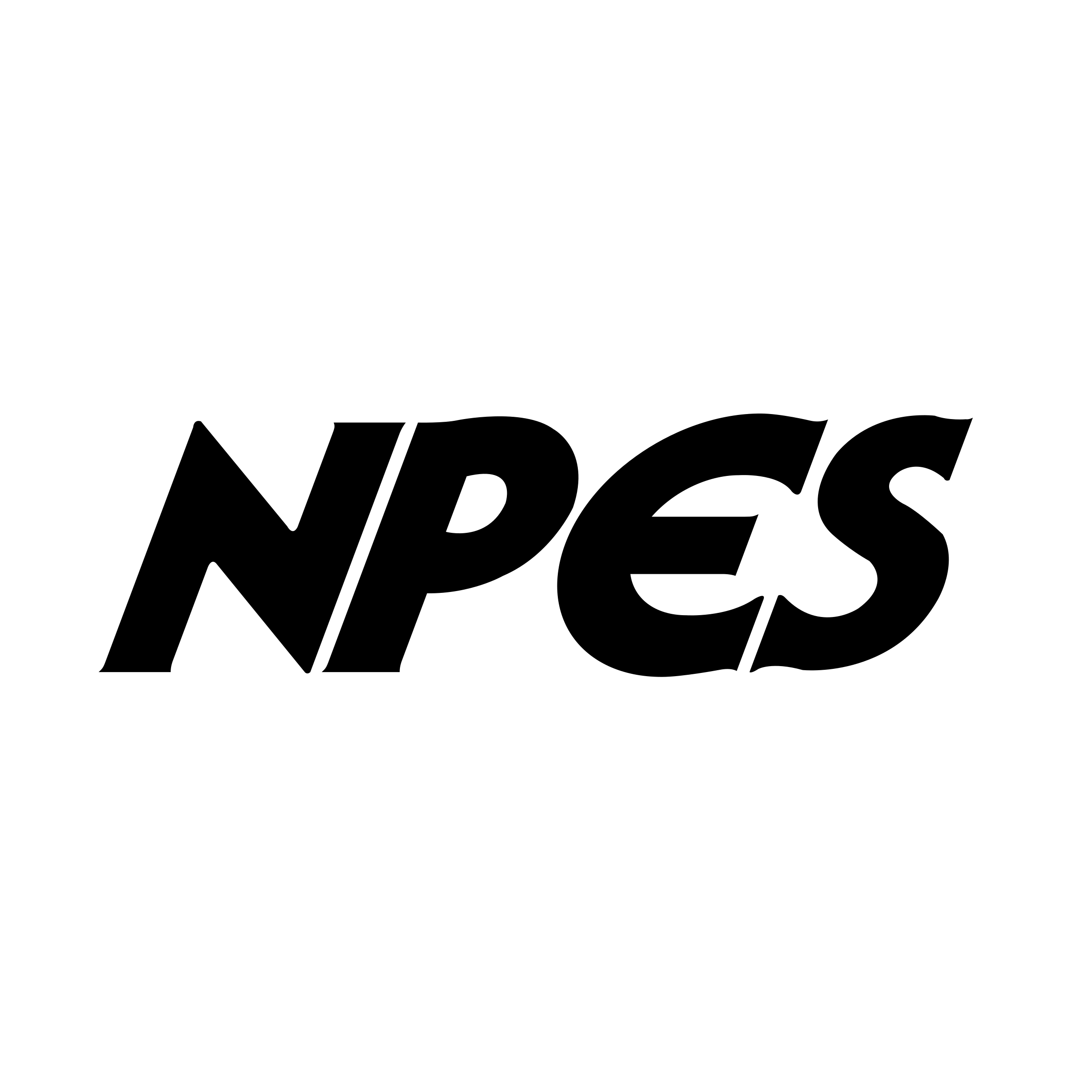 Npes Logo black and white