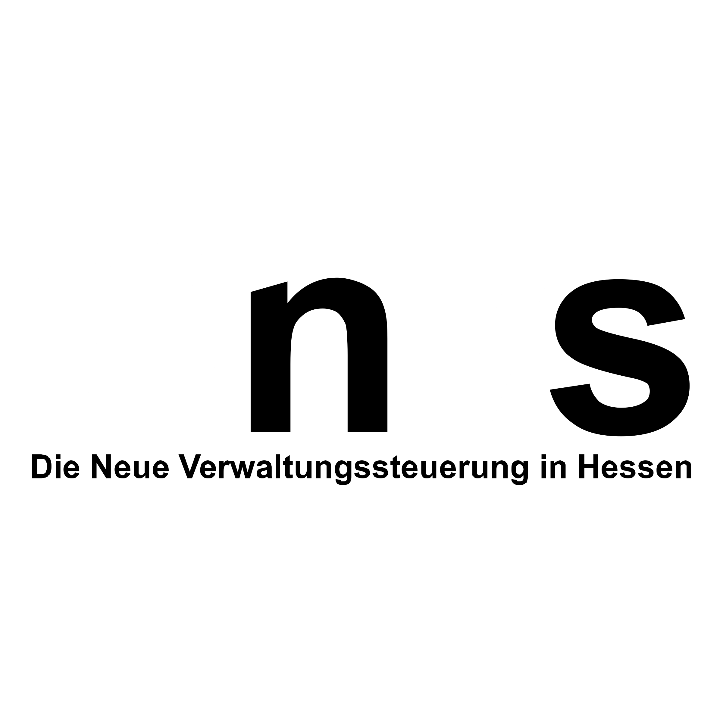 NVS Logo black and white