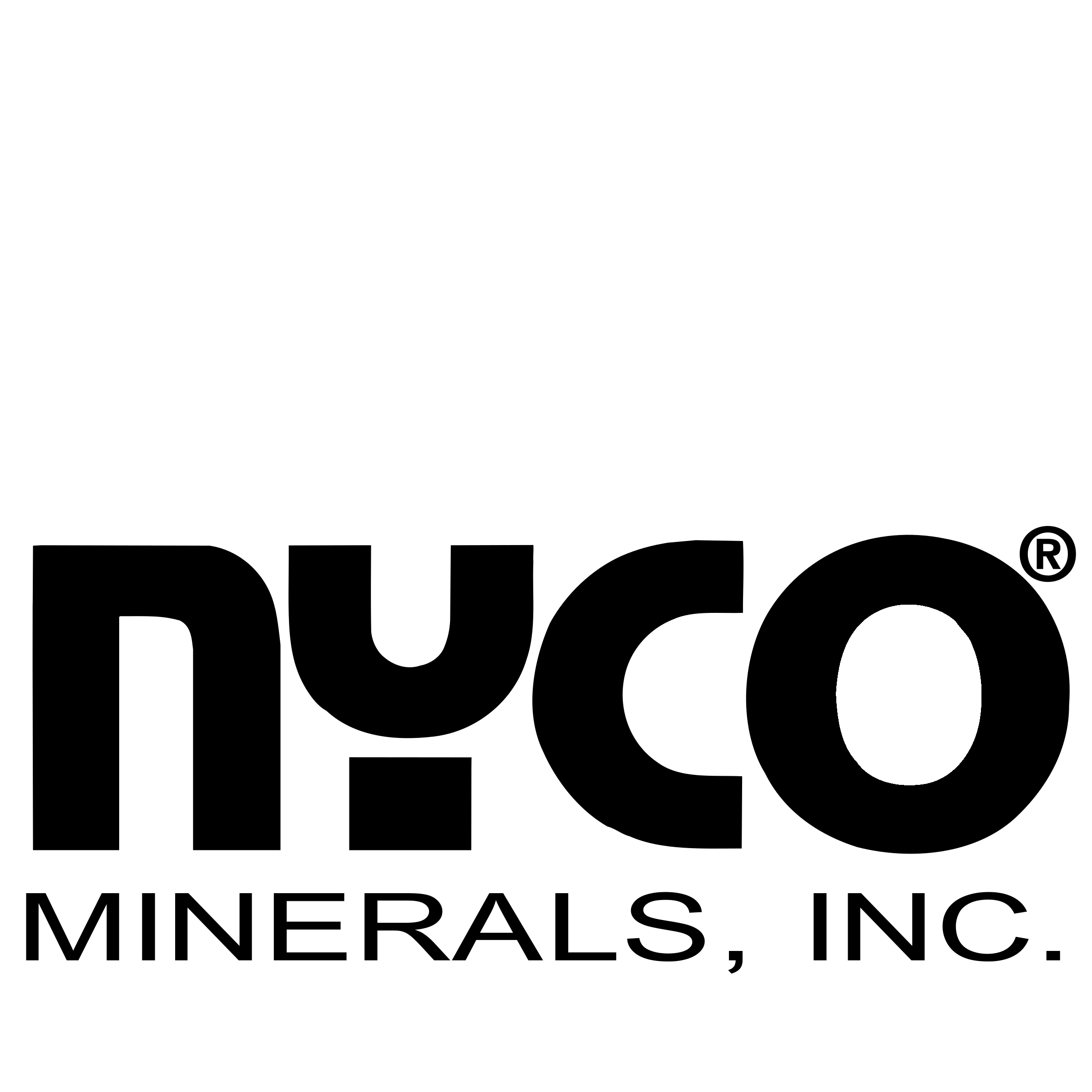 Nyco Minerals Logo black and white