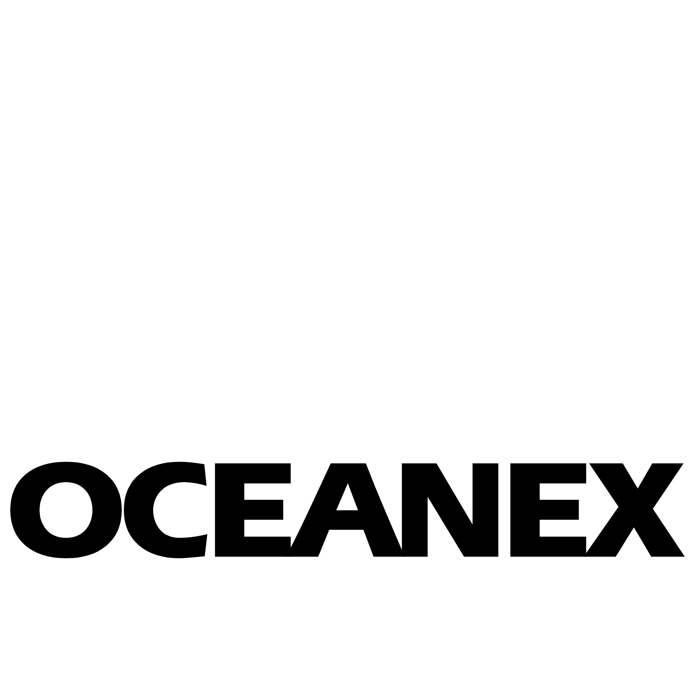 Oceanex Logo black and white
