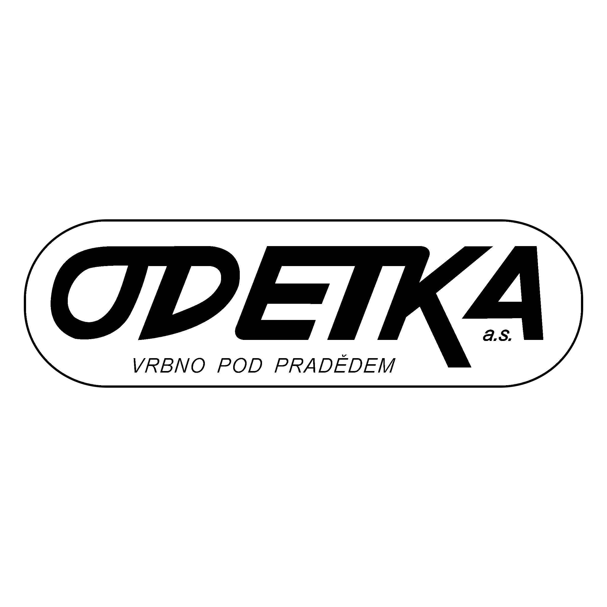 Odetka Logo black and white