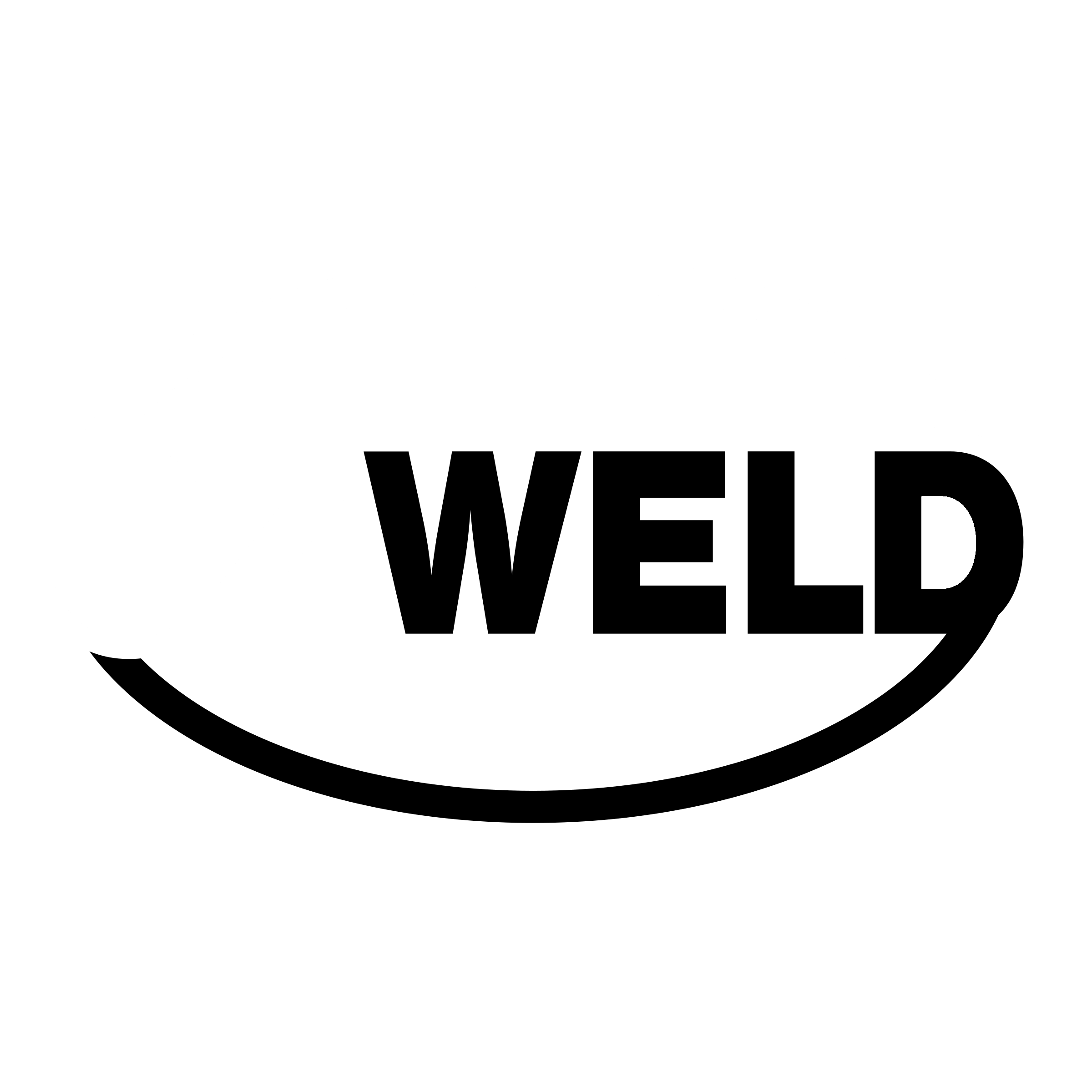 OzWeld Logo black and white