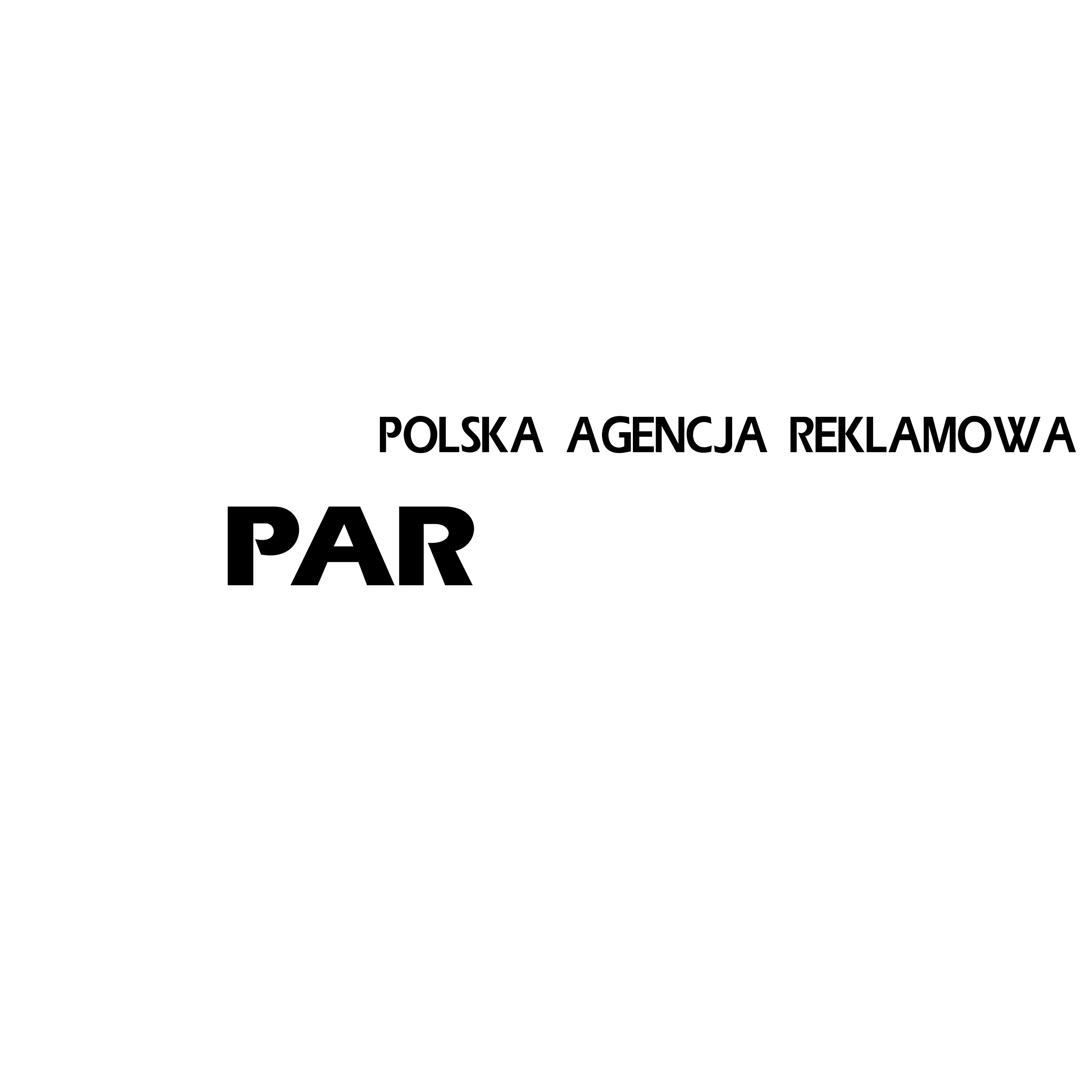 PAR Logo black and white