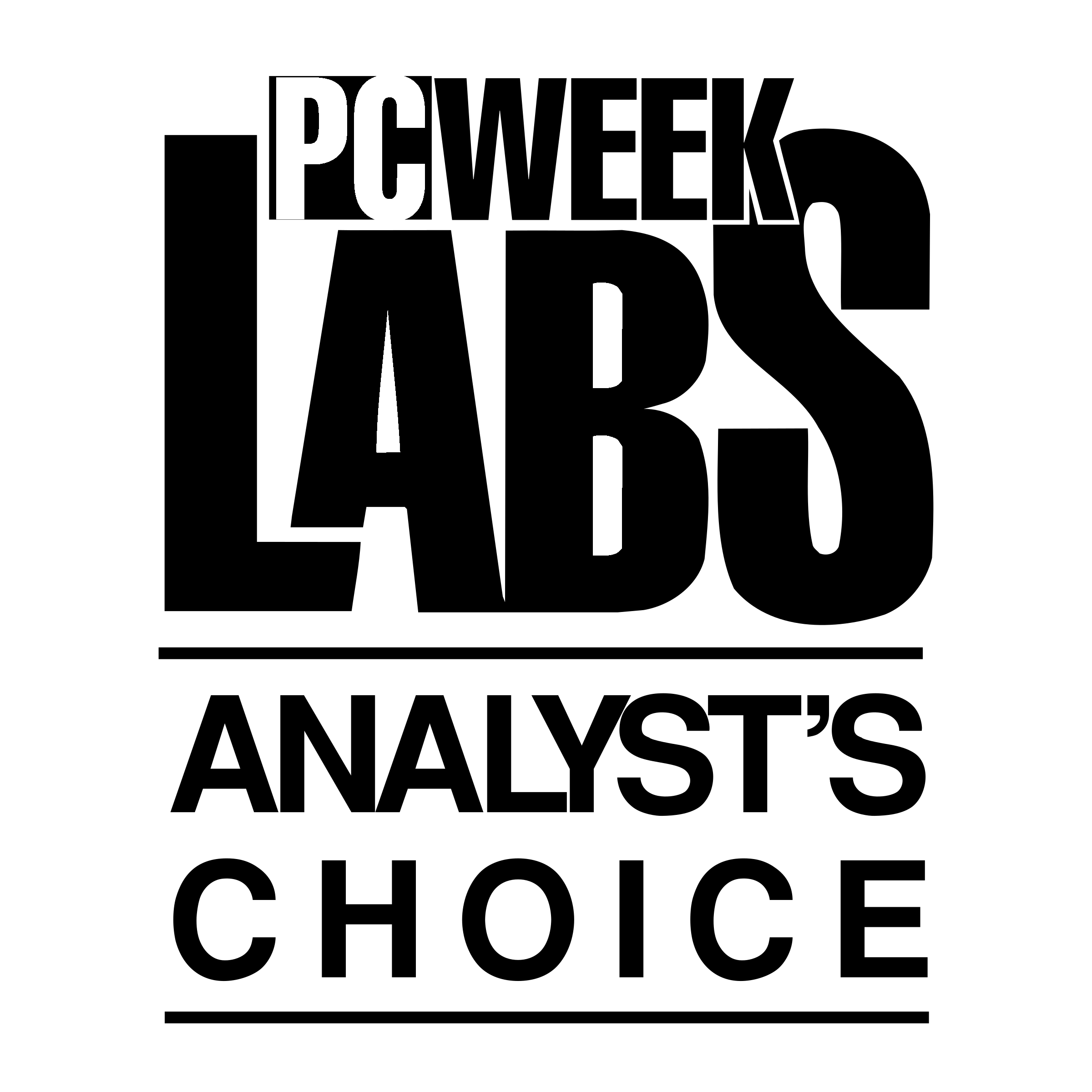 PC Week Labs Logo black and white