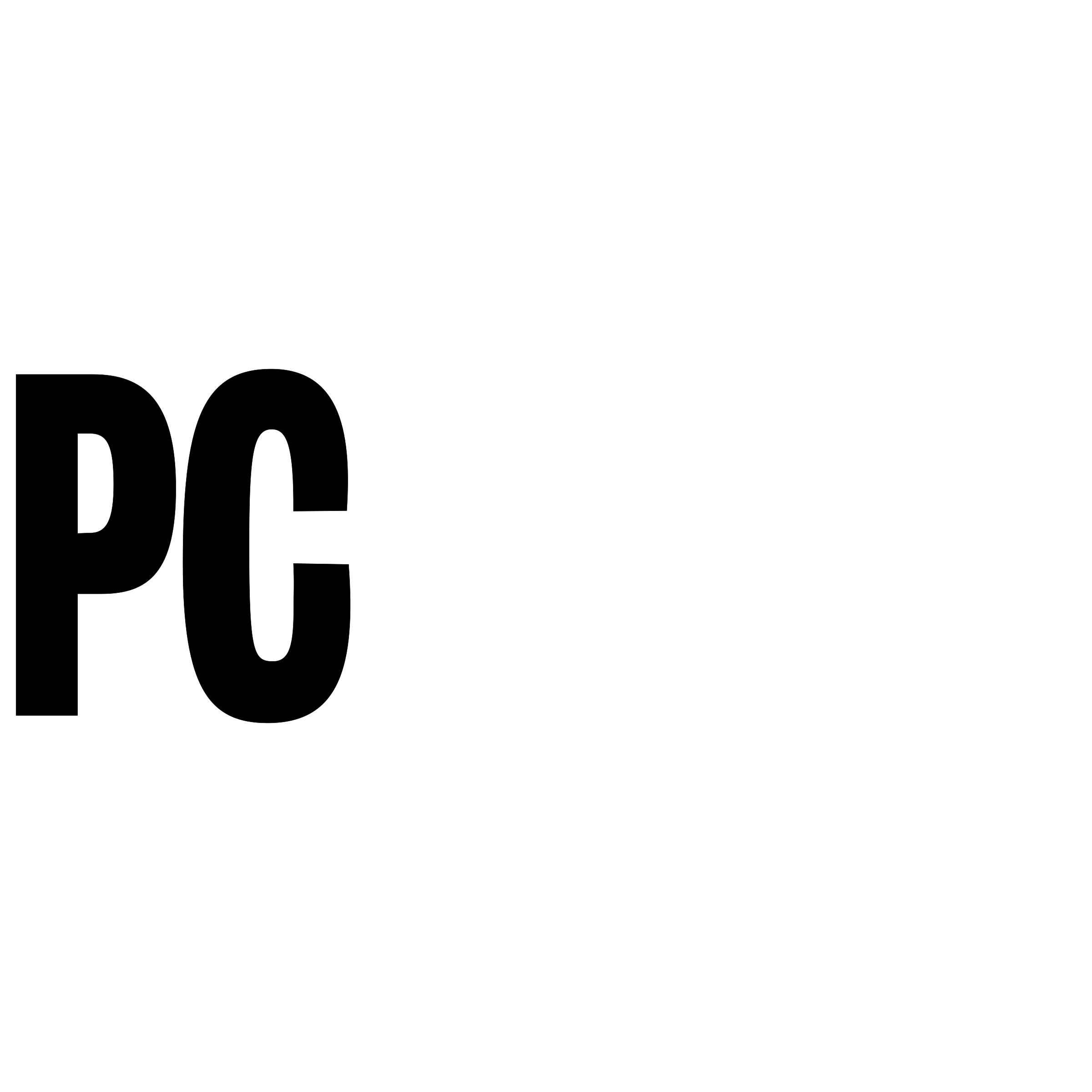Pcweek Logo black and white