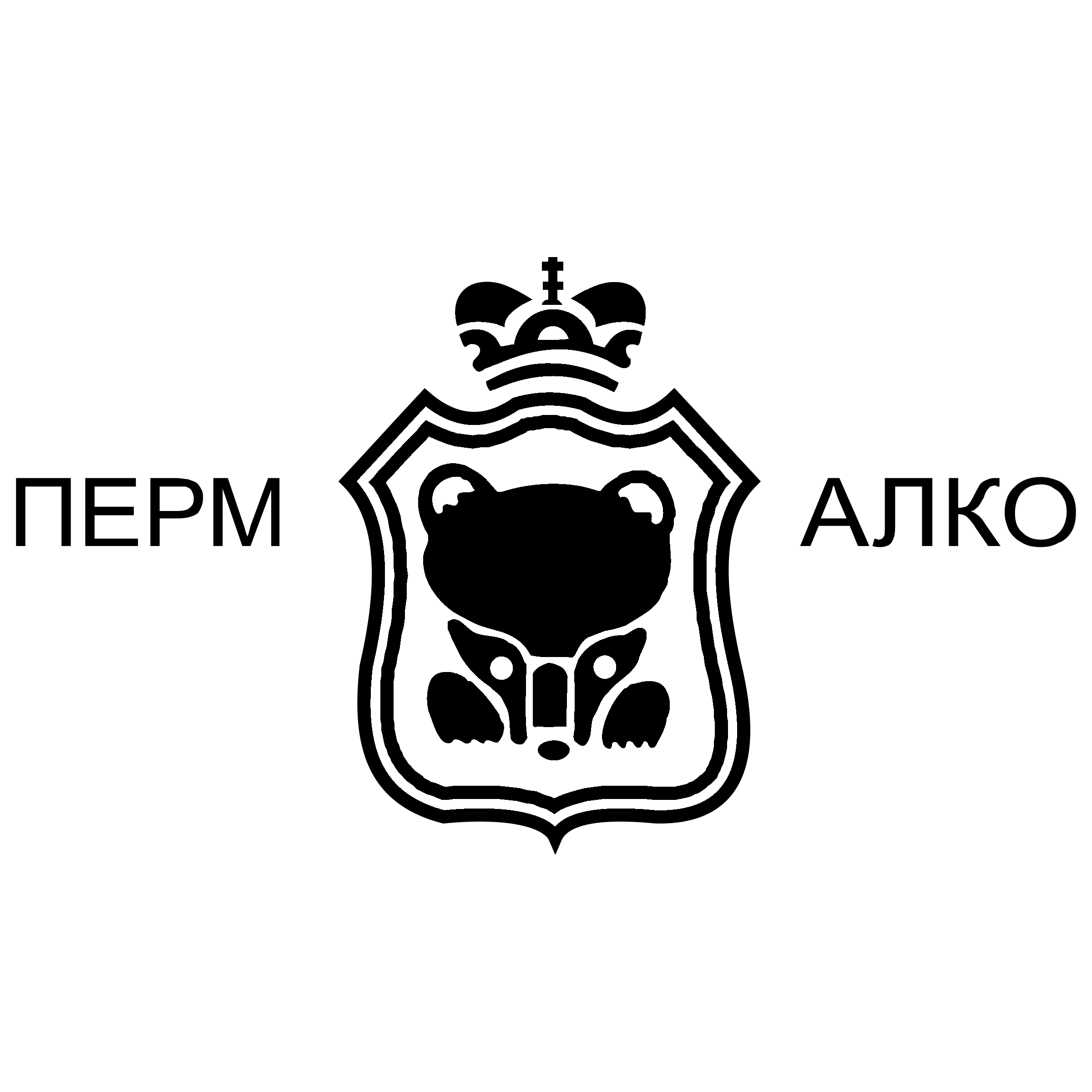 Permalko Logo black and white