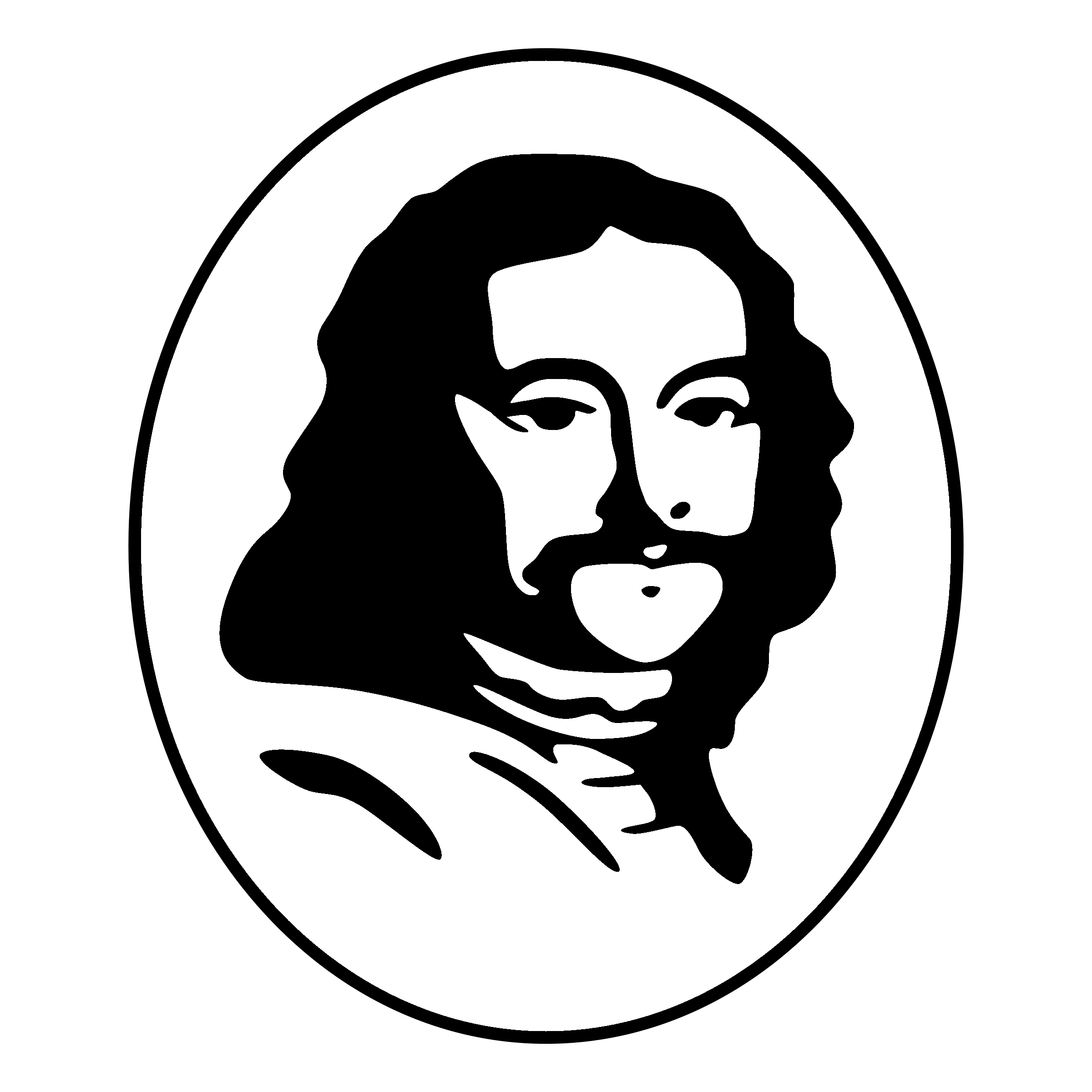 Petr I Logo black and white