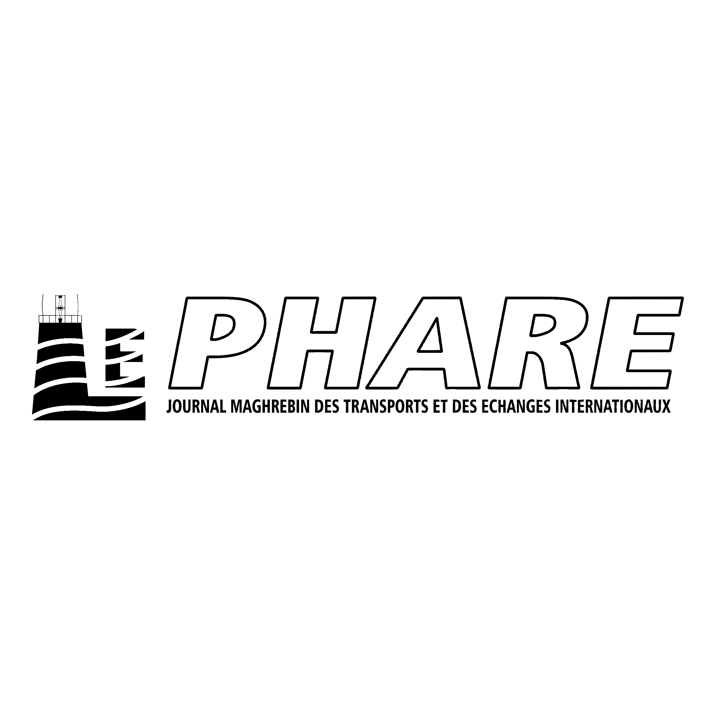 Phare Logo black and white