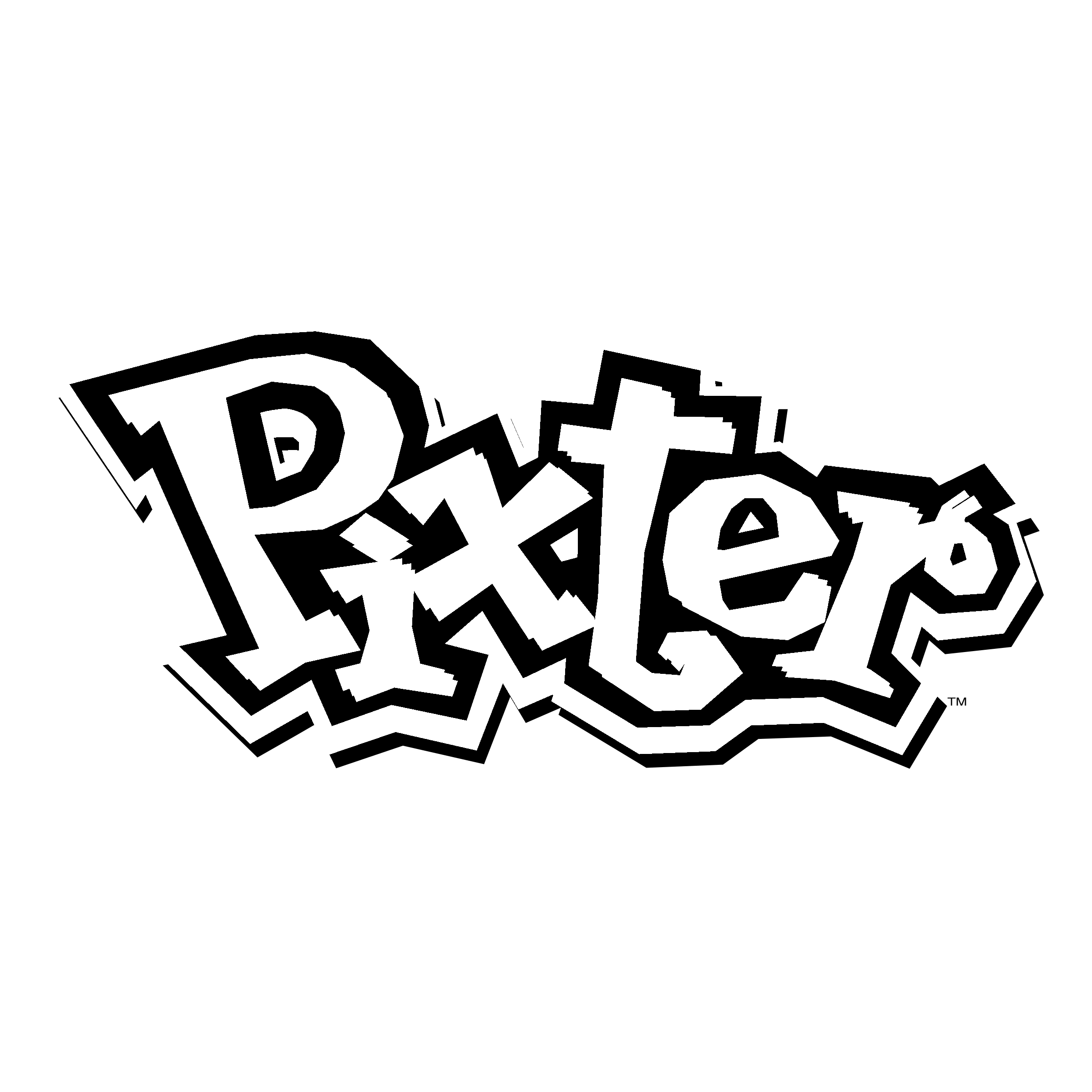 Pixter Logo black and white