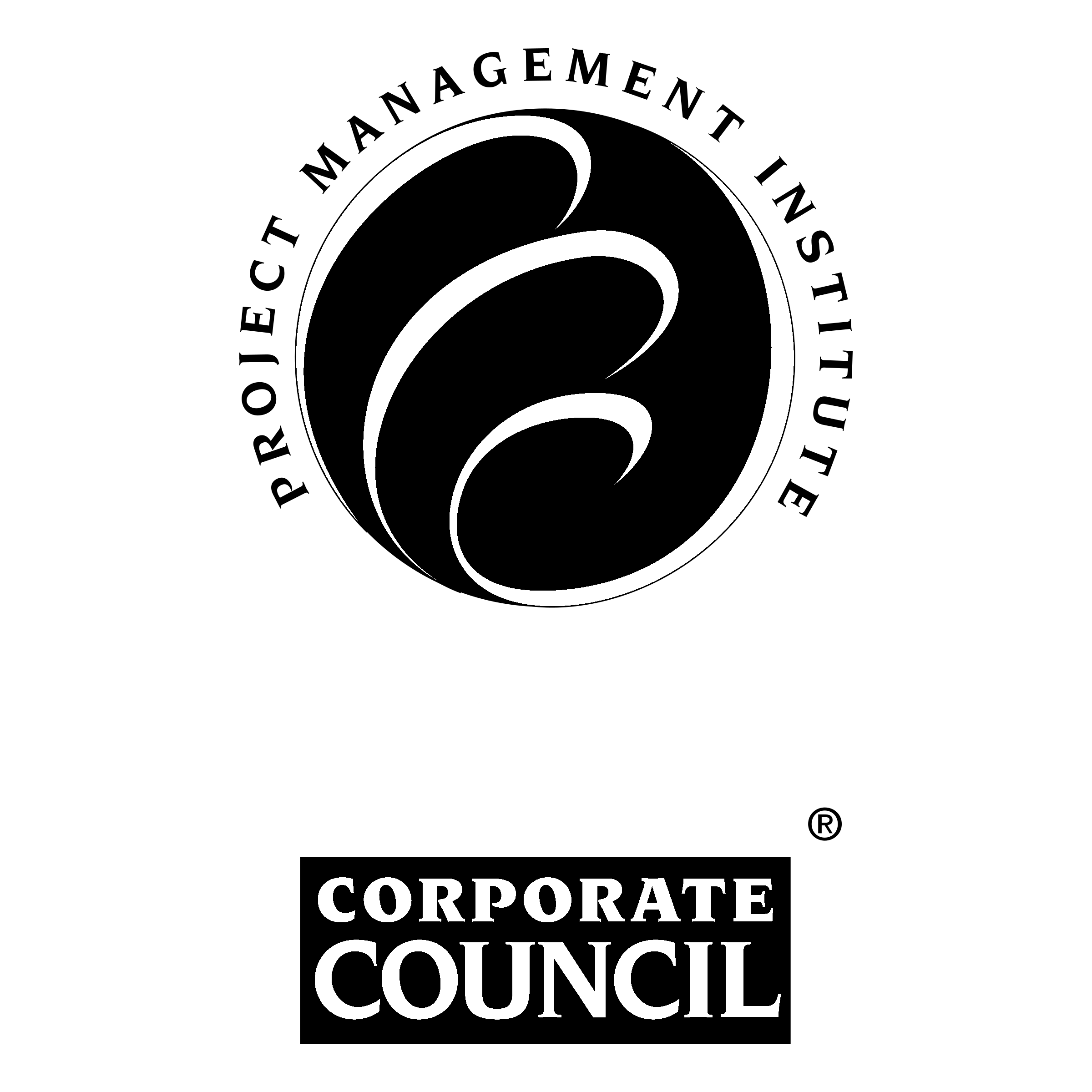PMI Logo black and white