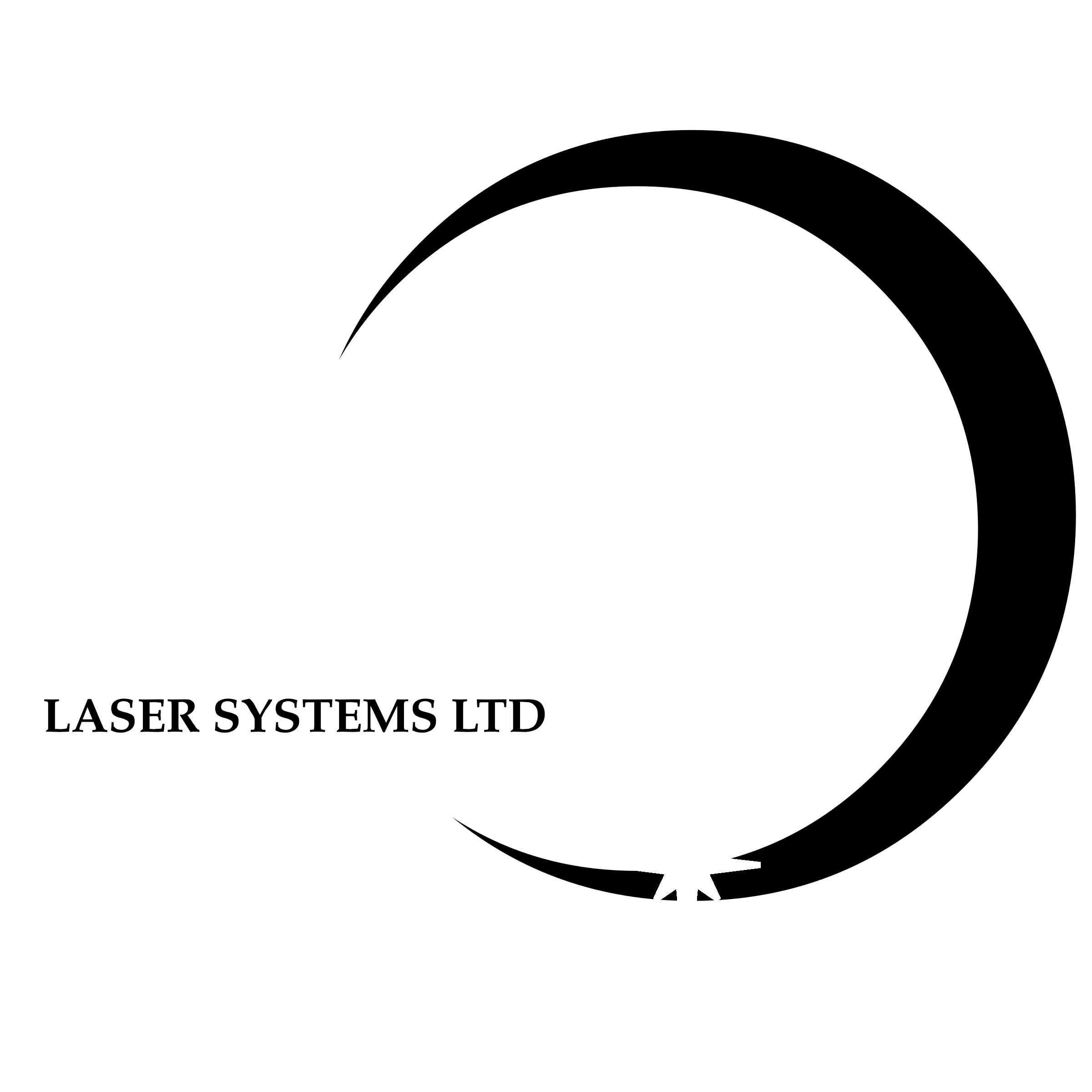 Polaris Laser Systems Logo black and white