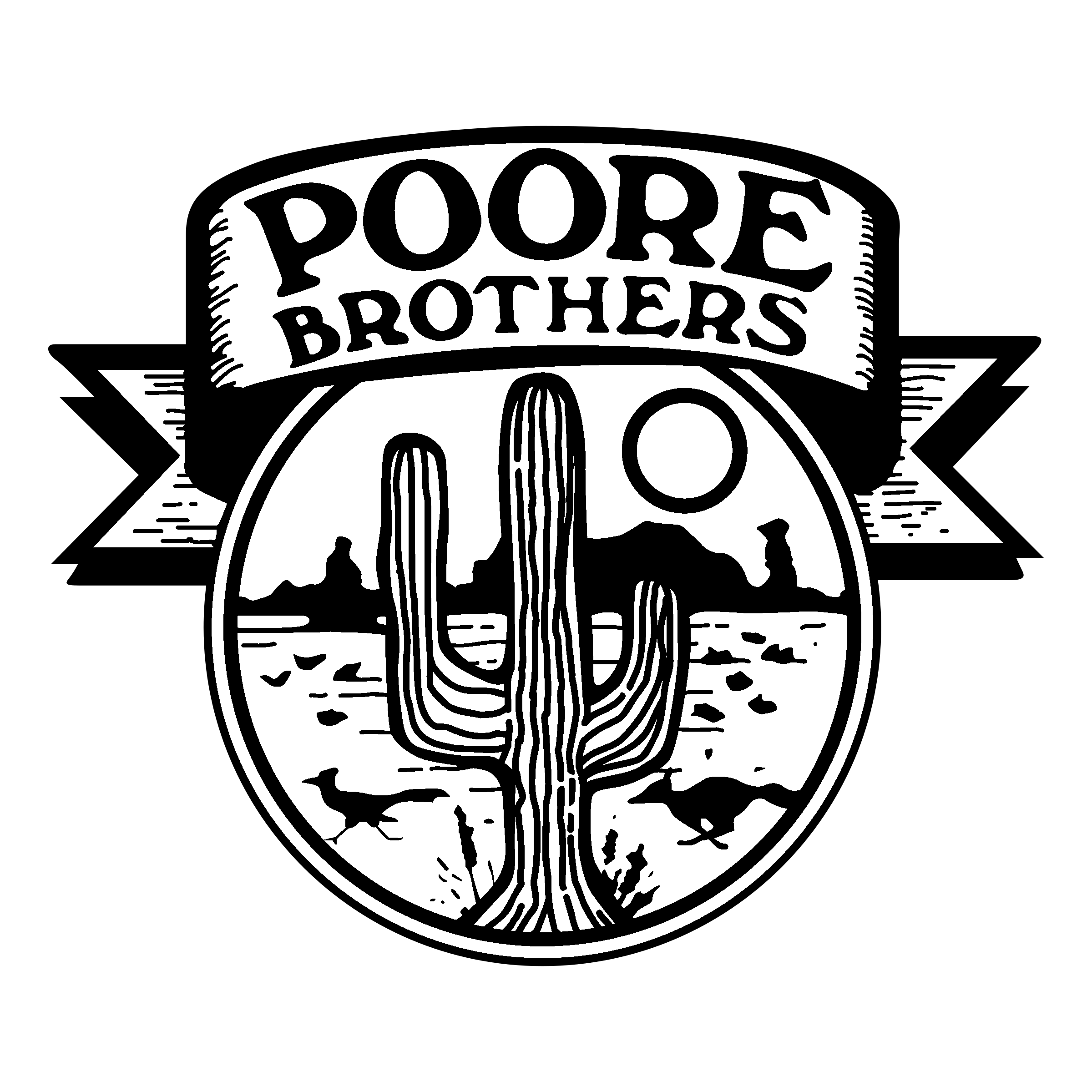 Poore Brothers Logo black and white