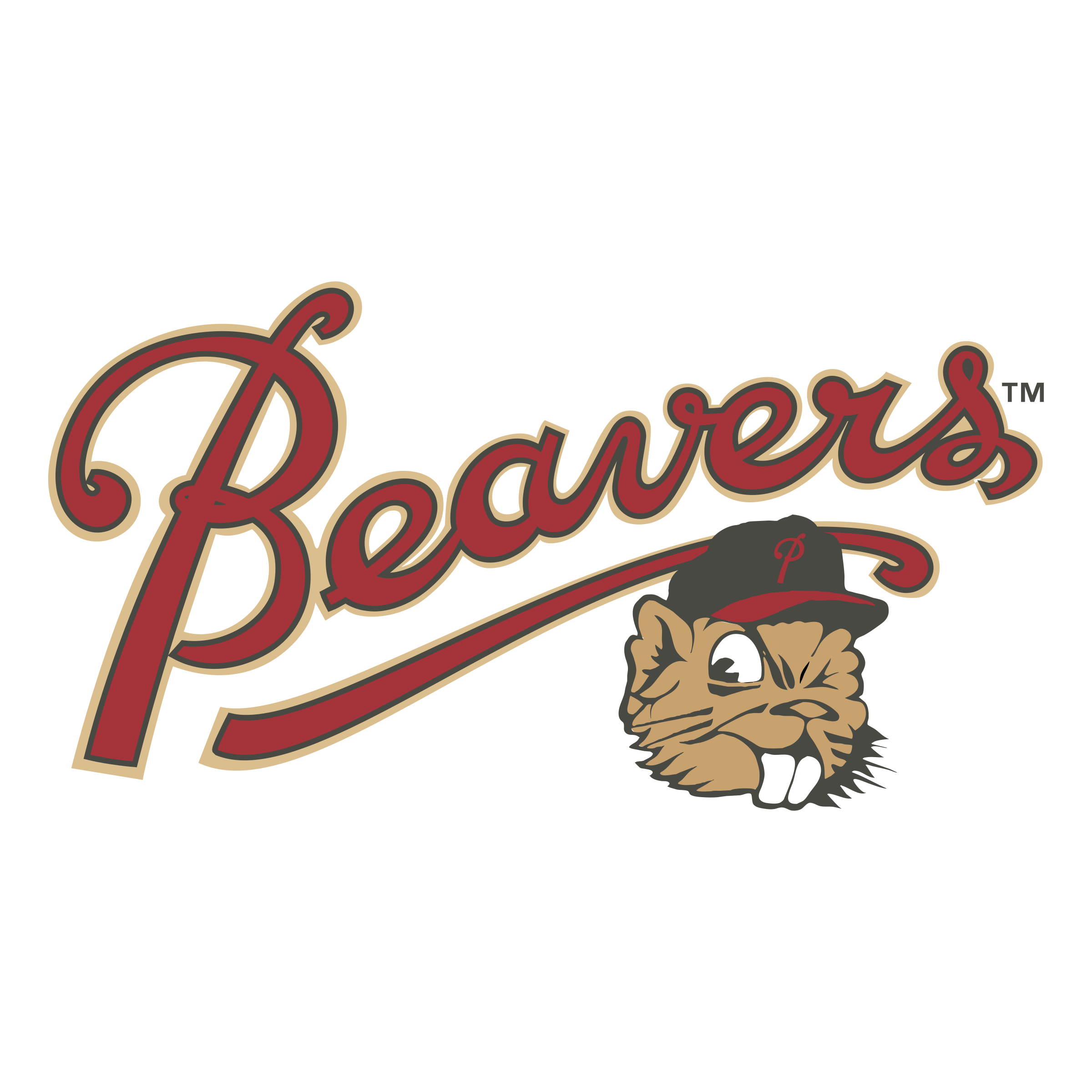 Portland Beavers Logo PNG Transparent & SVG Vector Freebie Supply