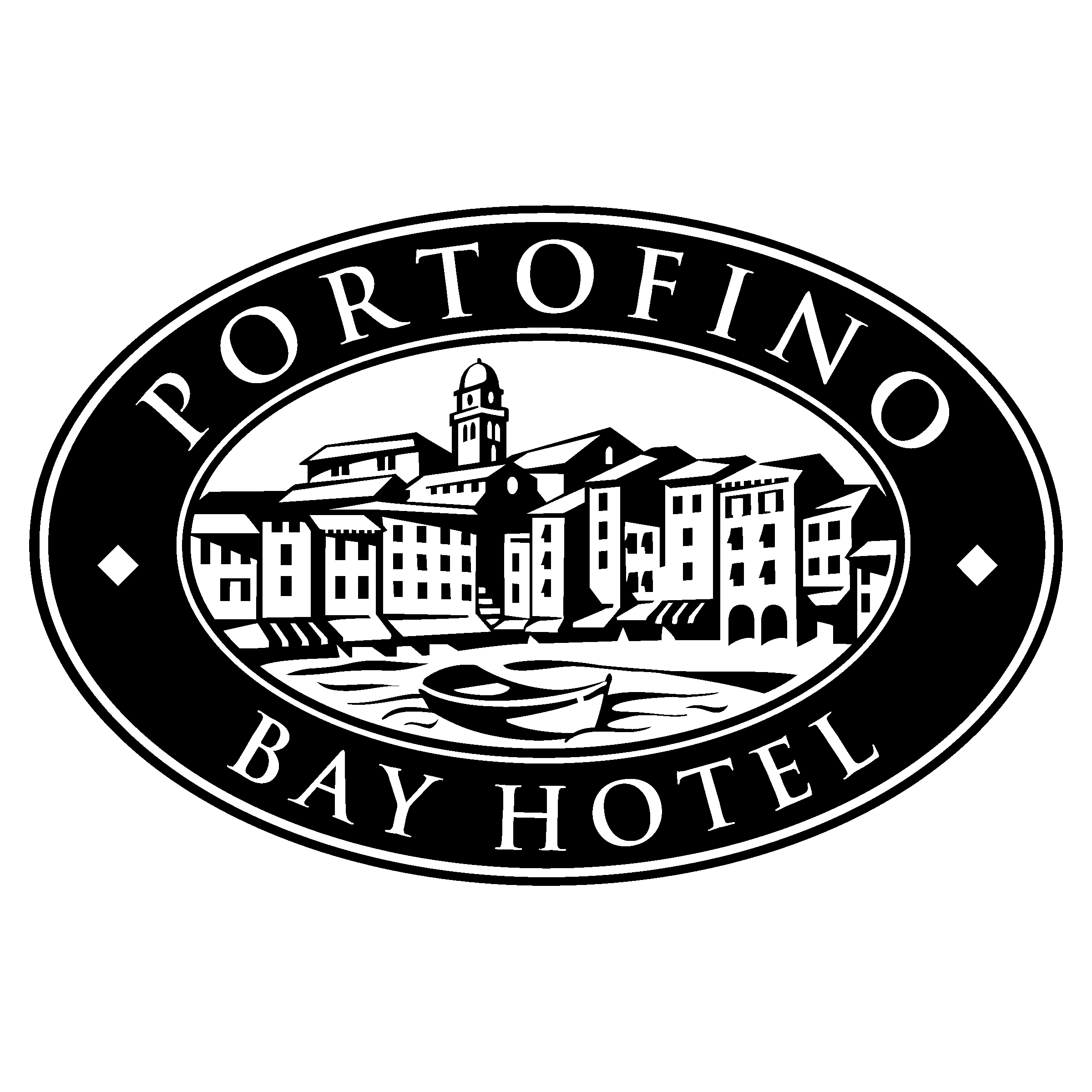 Portofino Logo black and white
