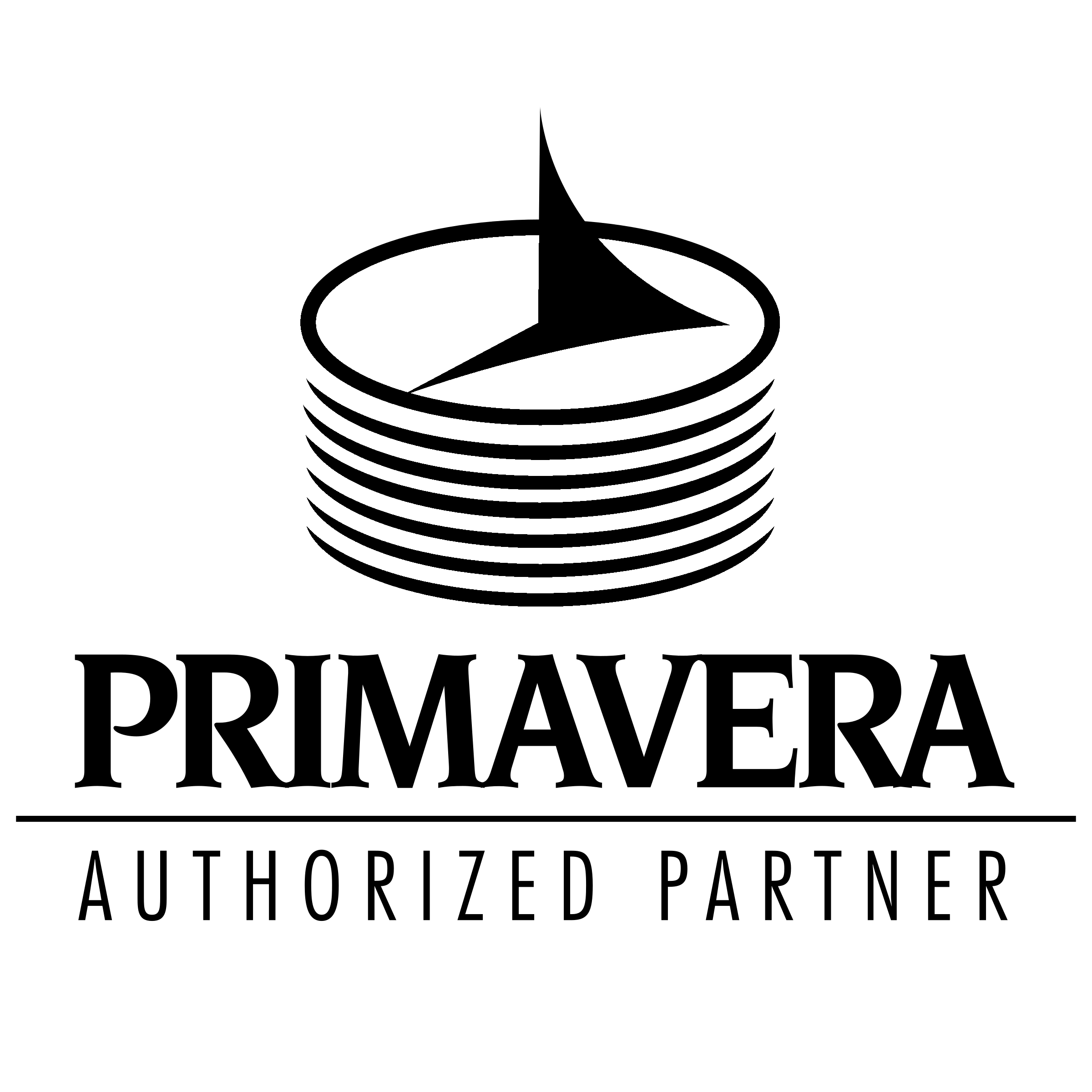 Primavera Logo black and white