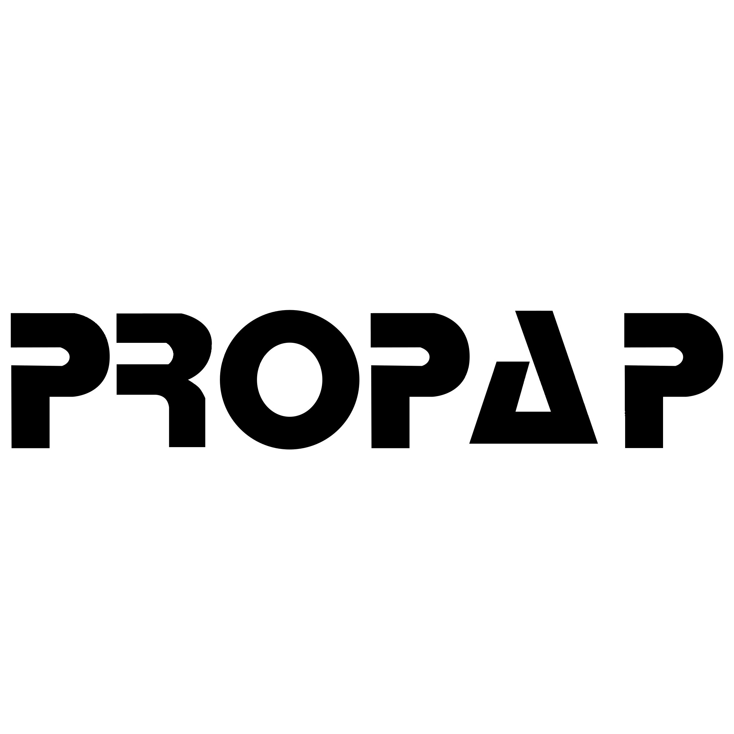 Propap Logo black and white