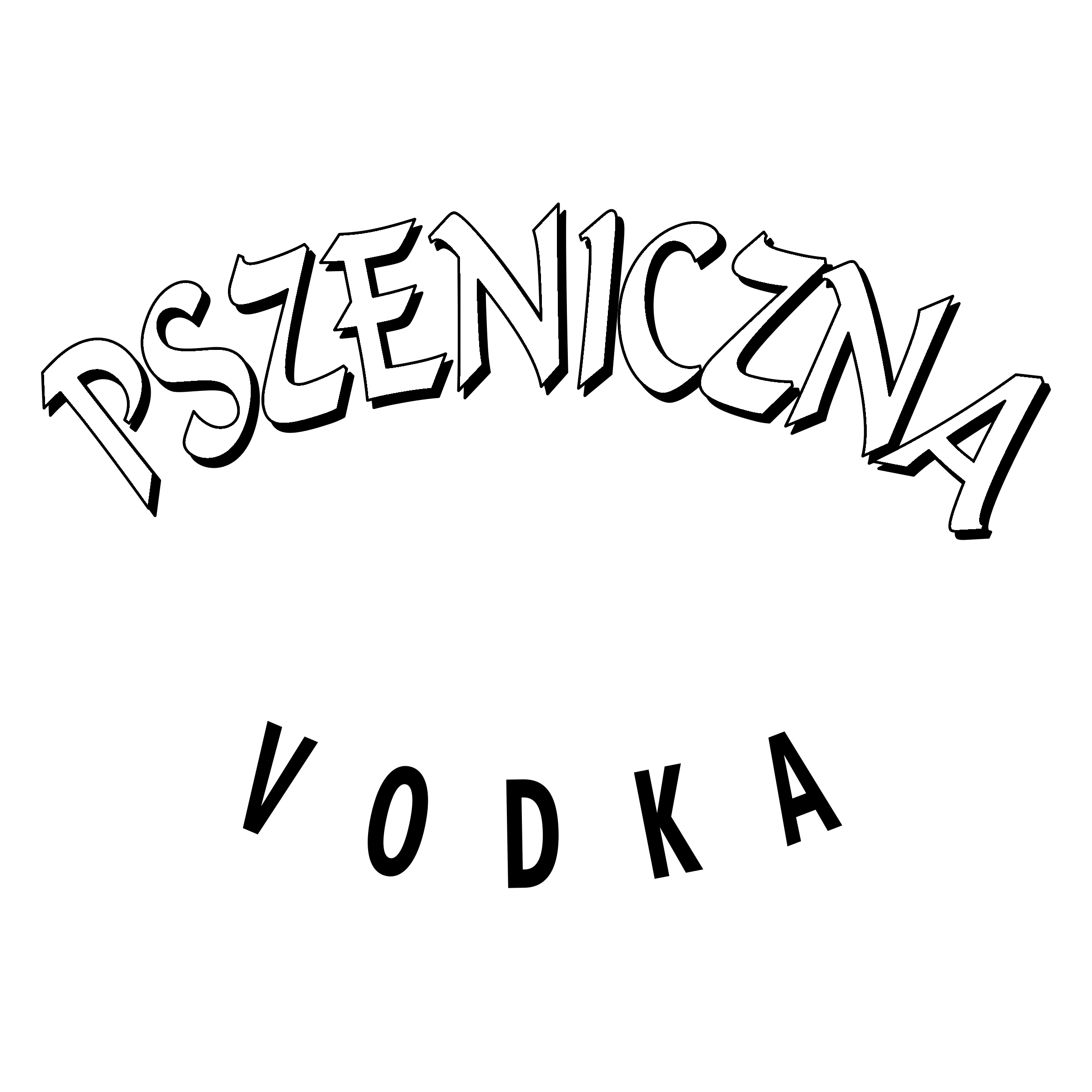 Pszeniczna Logo black and white