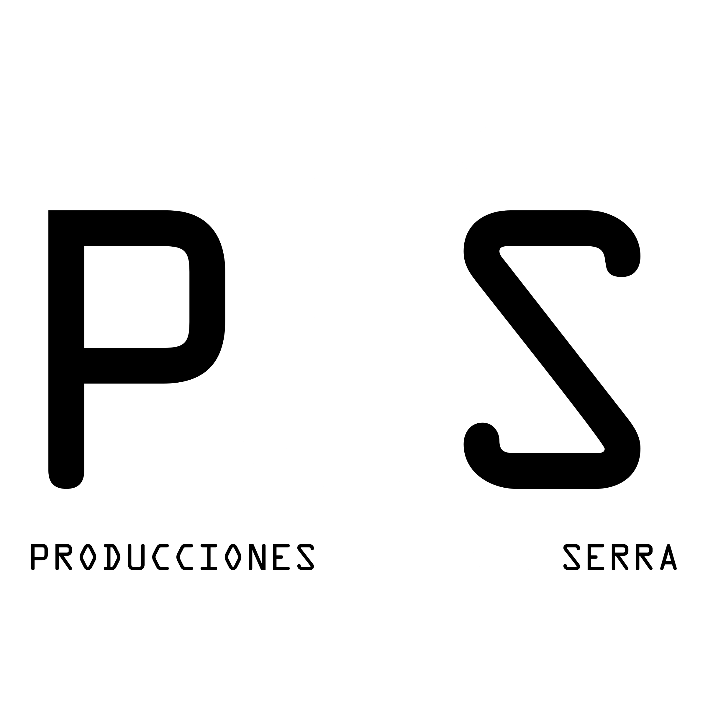 PWS Logo black and white