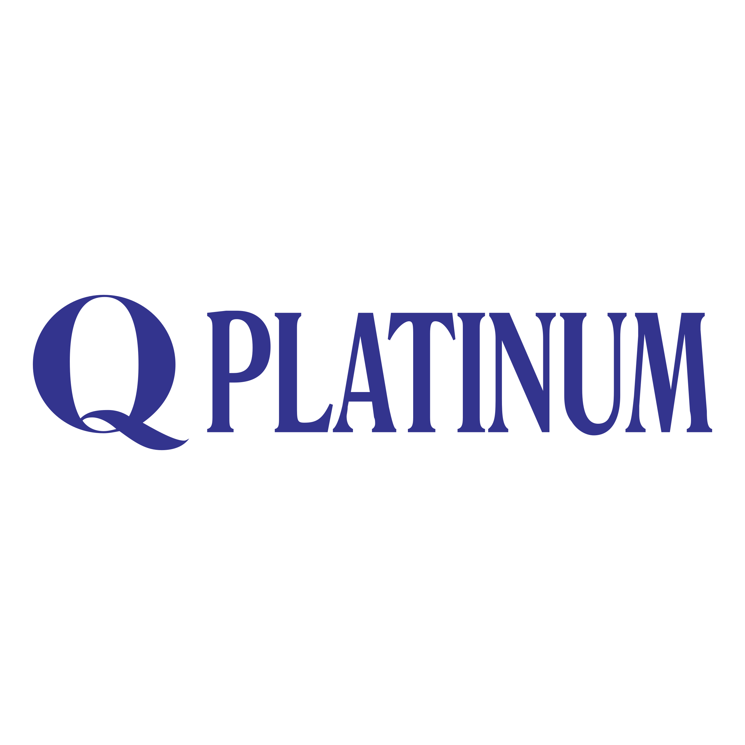 Q Platinum Logo png transparent