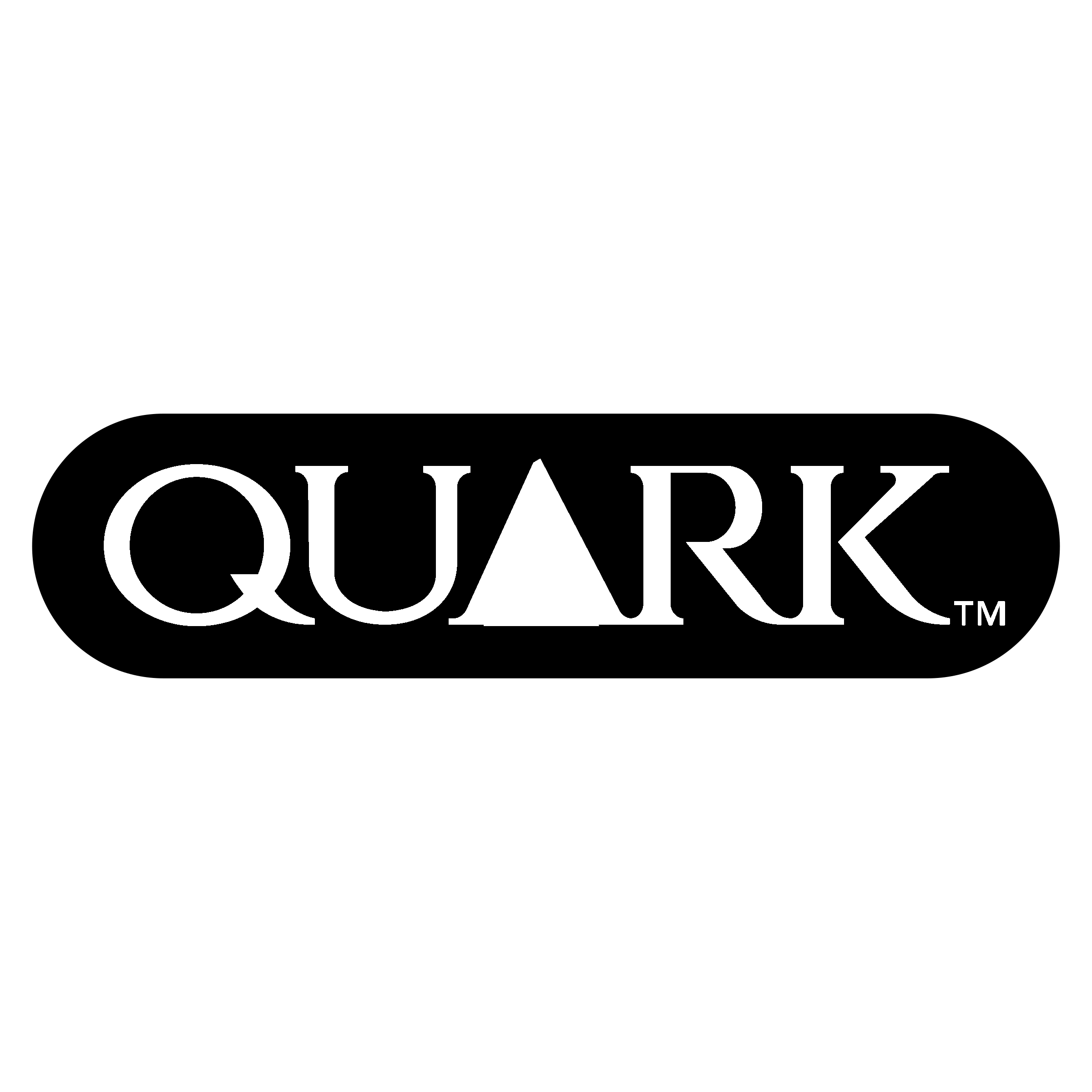 Quark Logo black and white