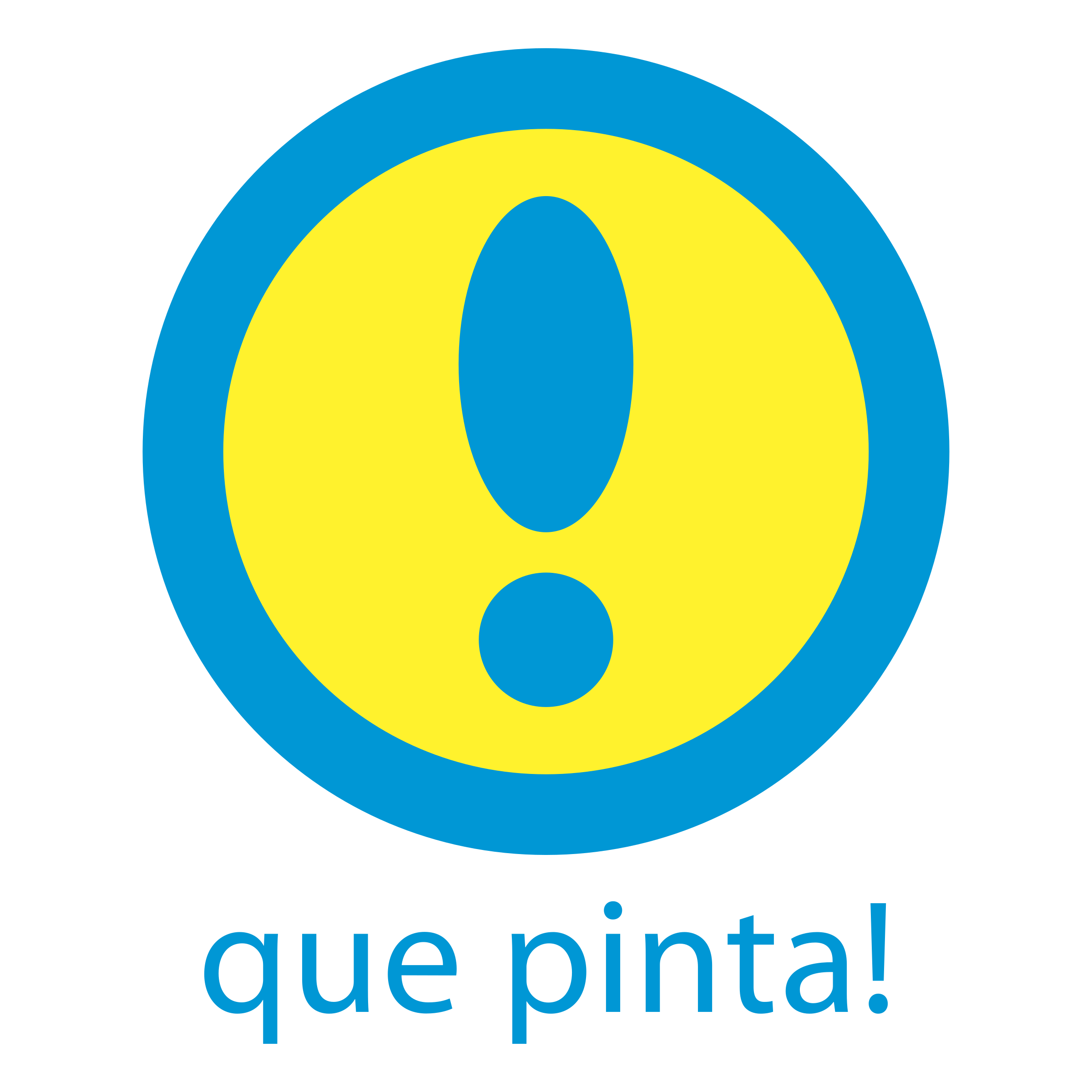 que pinta! Logo png transparent