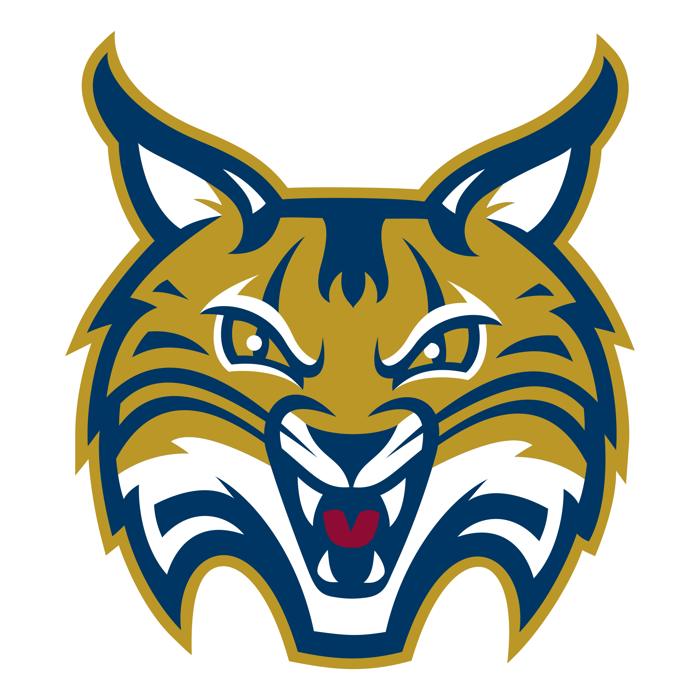 Blue Bobcat Logo