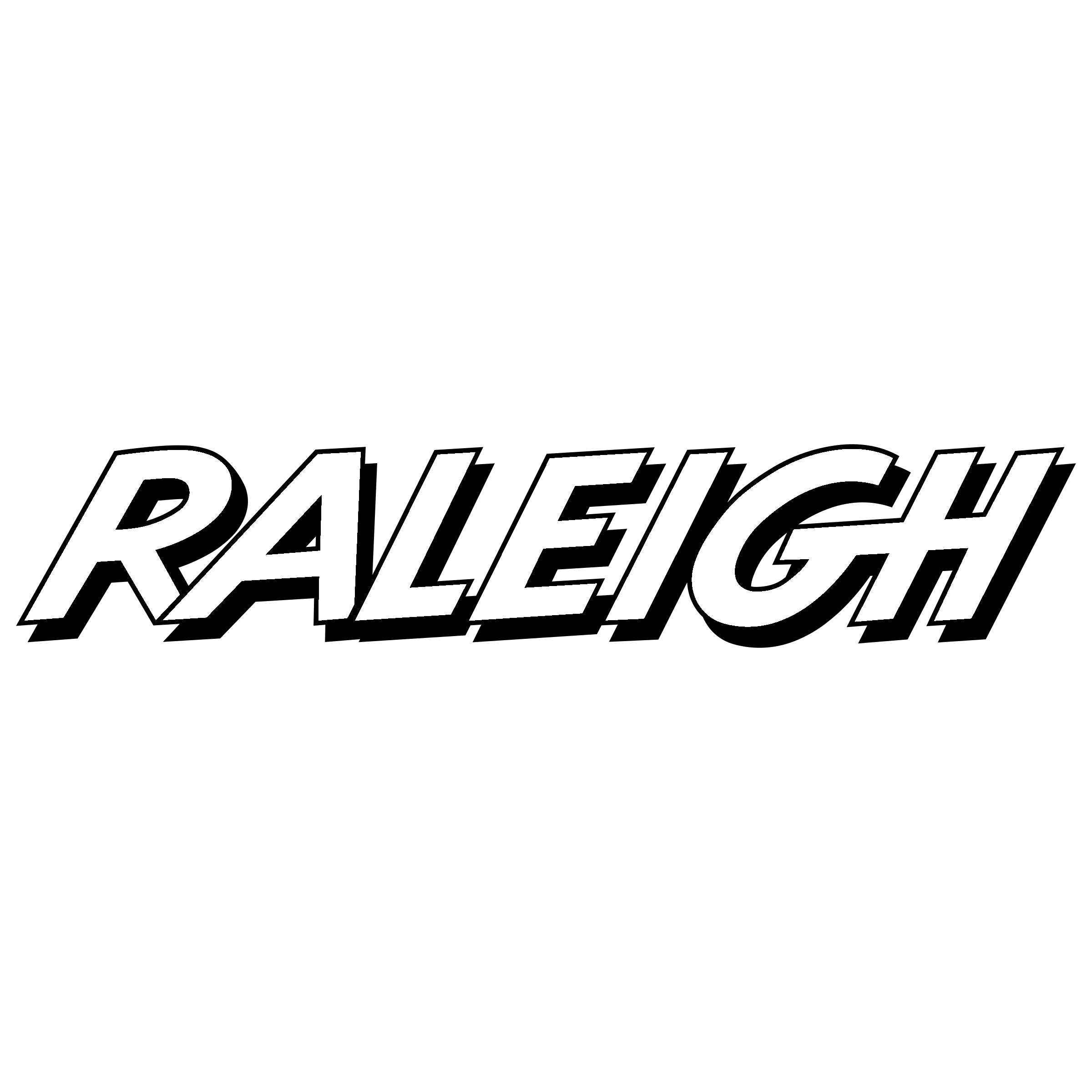 Raleigh Logo black and white