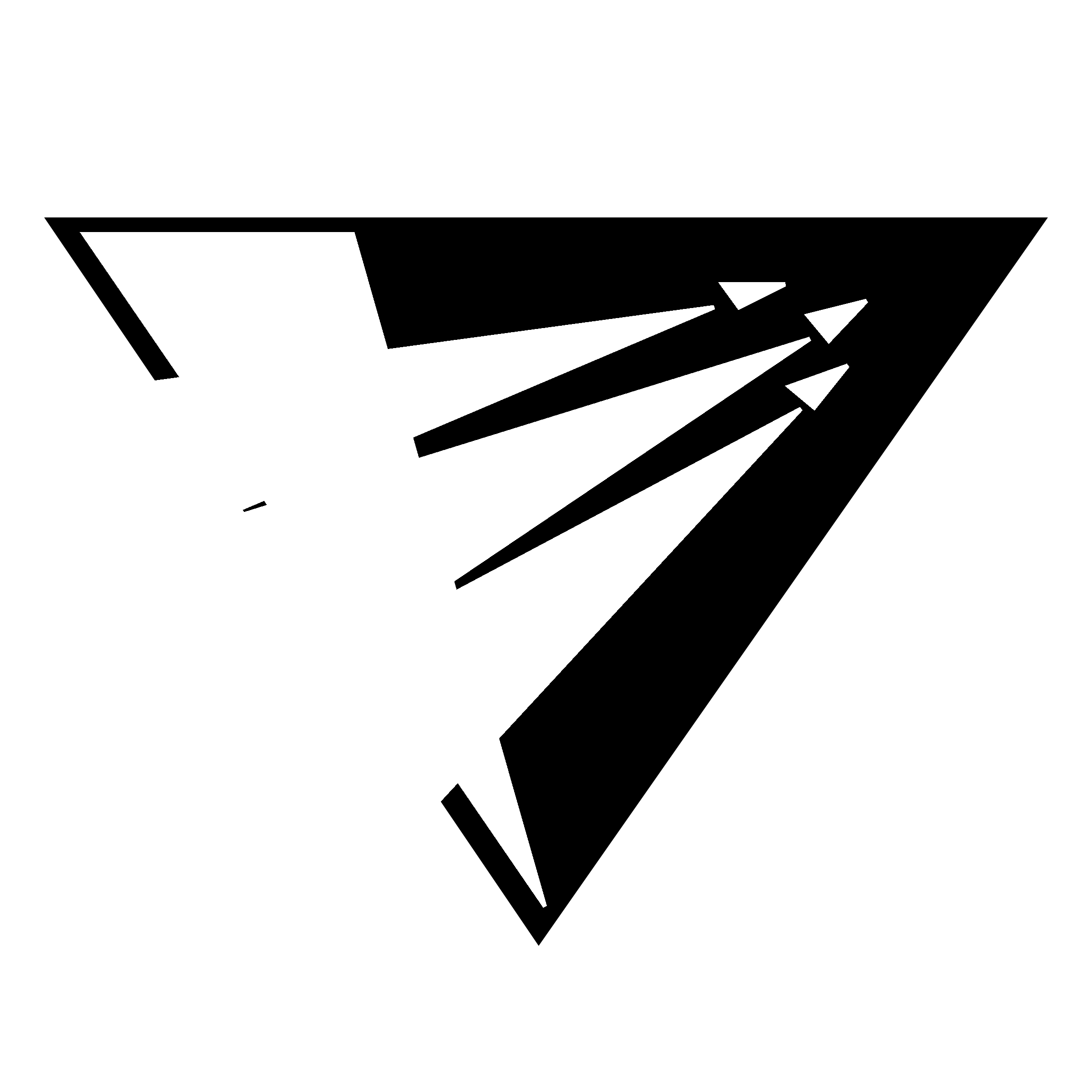 Raliegh Durham Skyhawks Logo black and white