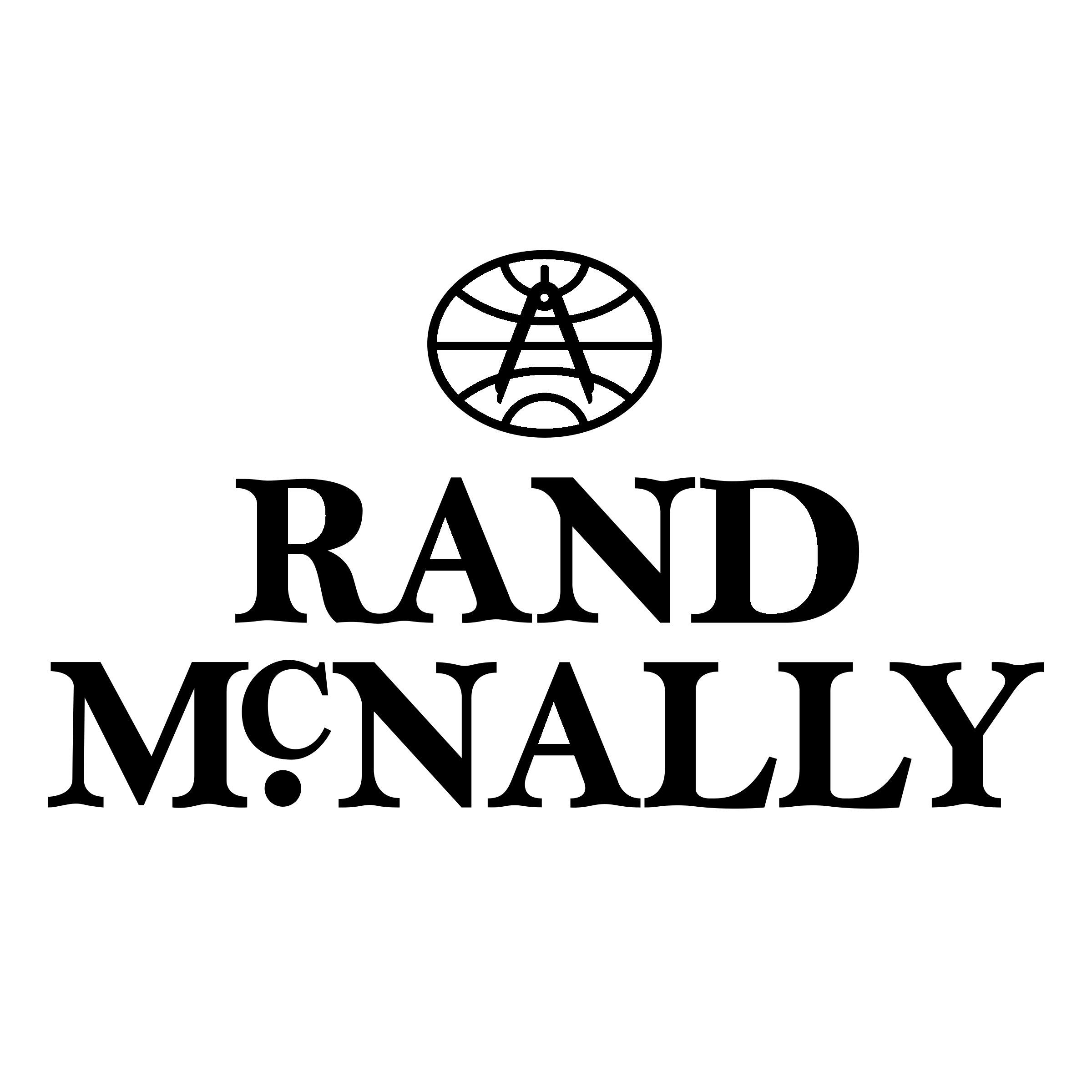 Rand McNally Logo PNG Transparent & SVG Vector Freebie Supply