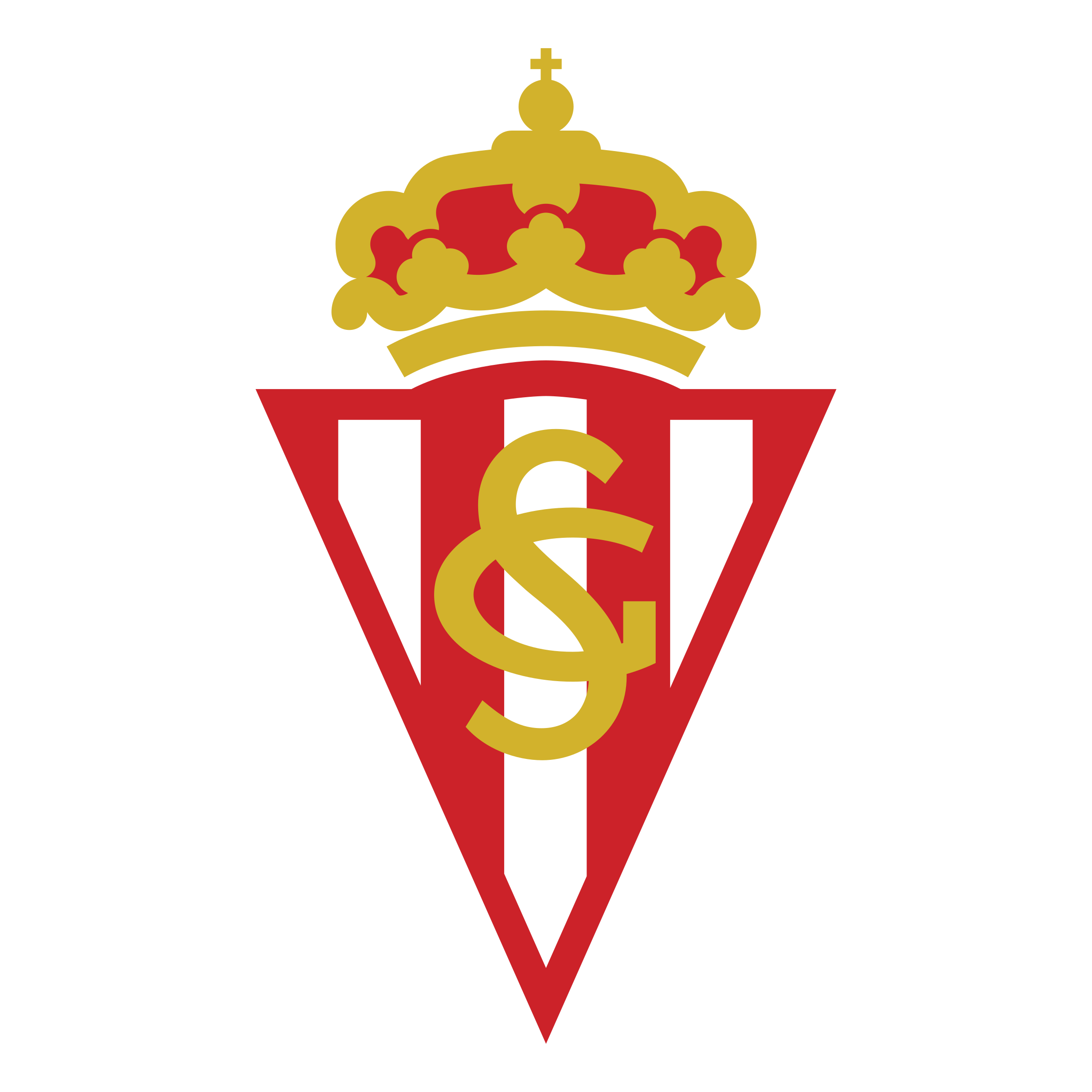 Real Sporting de Gijon Logo png transparent