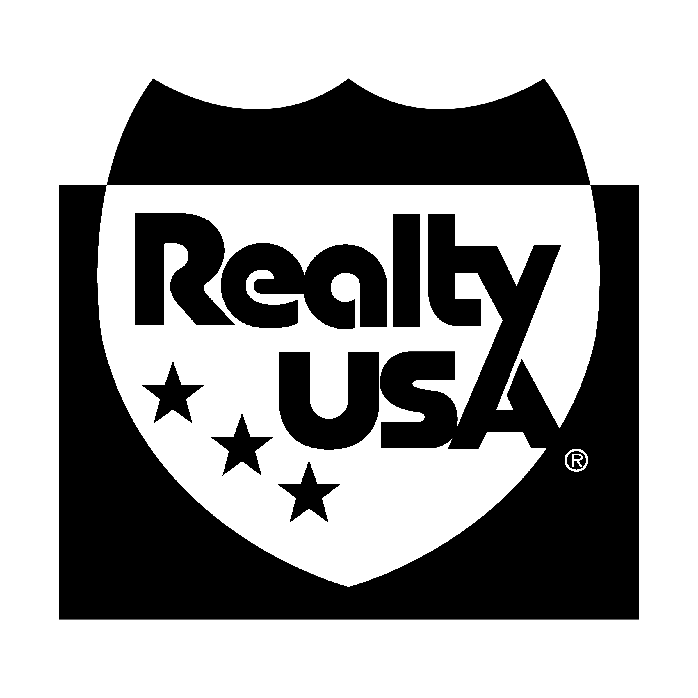 Realty USA Logo black and white