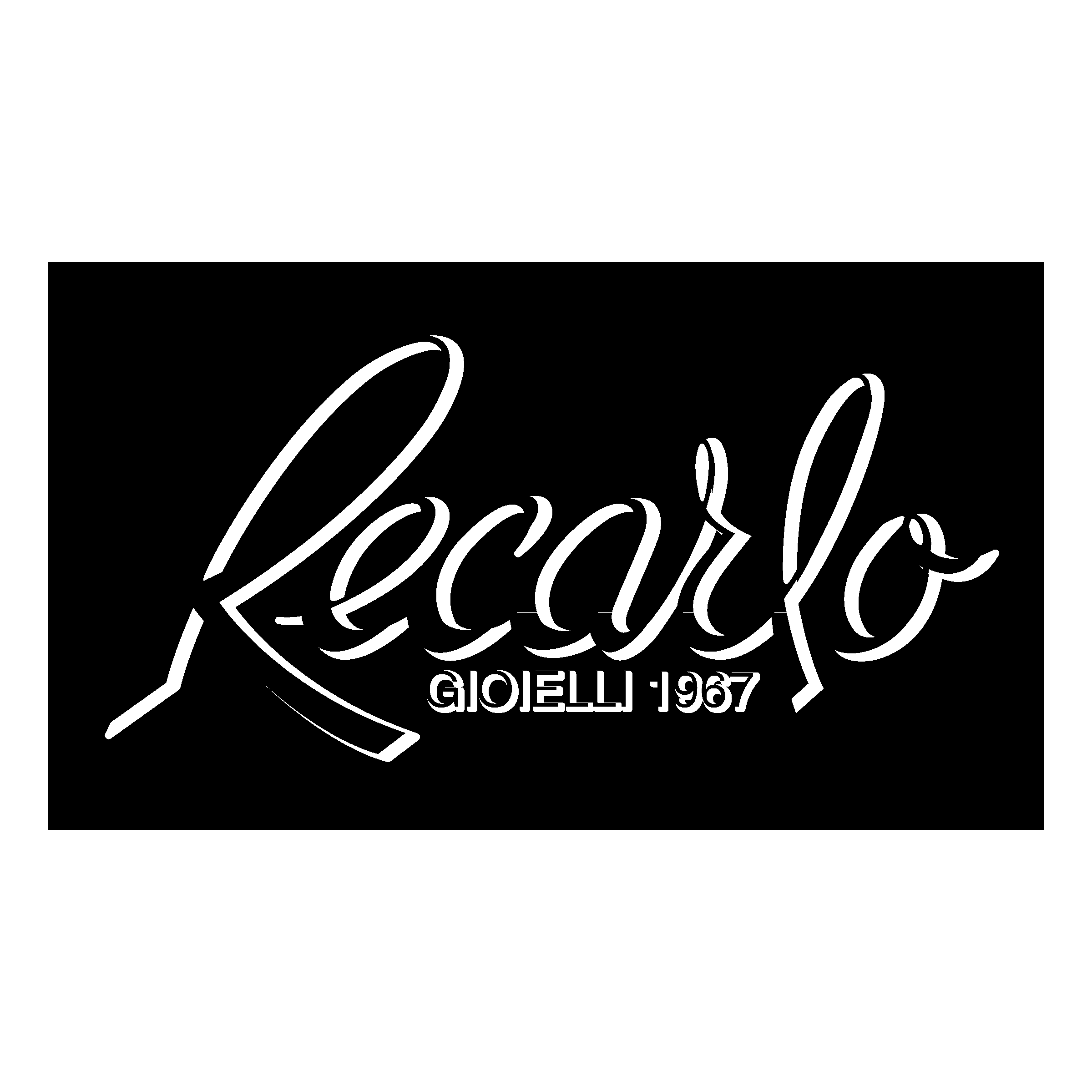 Recarlo Gioielli Logo black and white