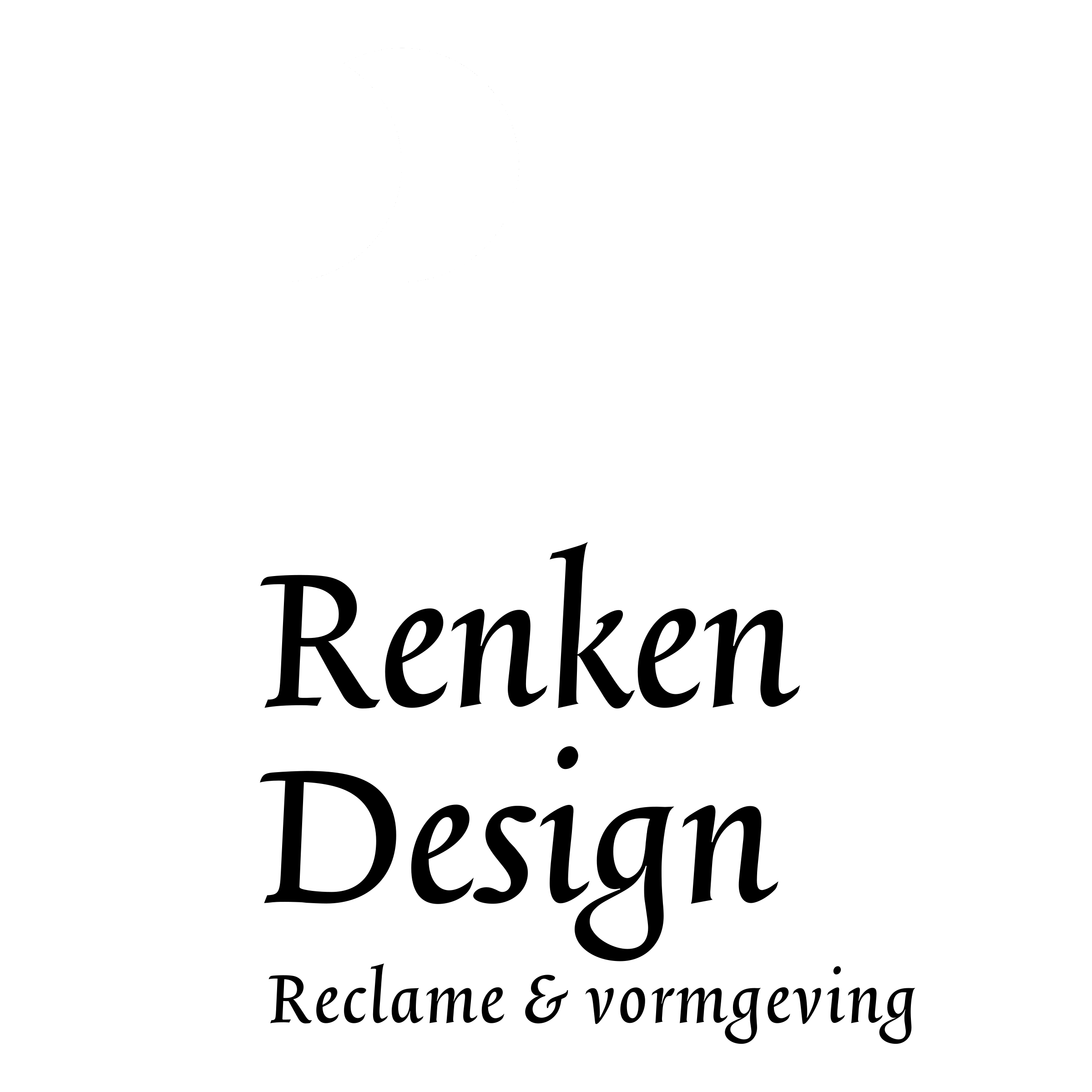Renken Design bno bv Logo black and white