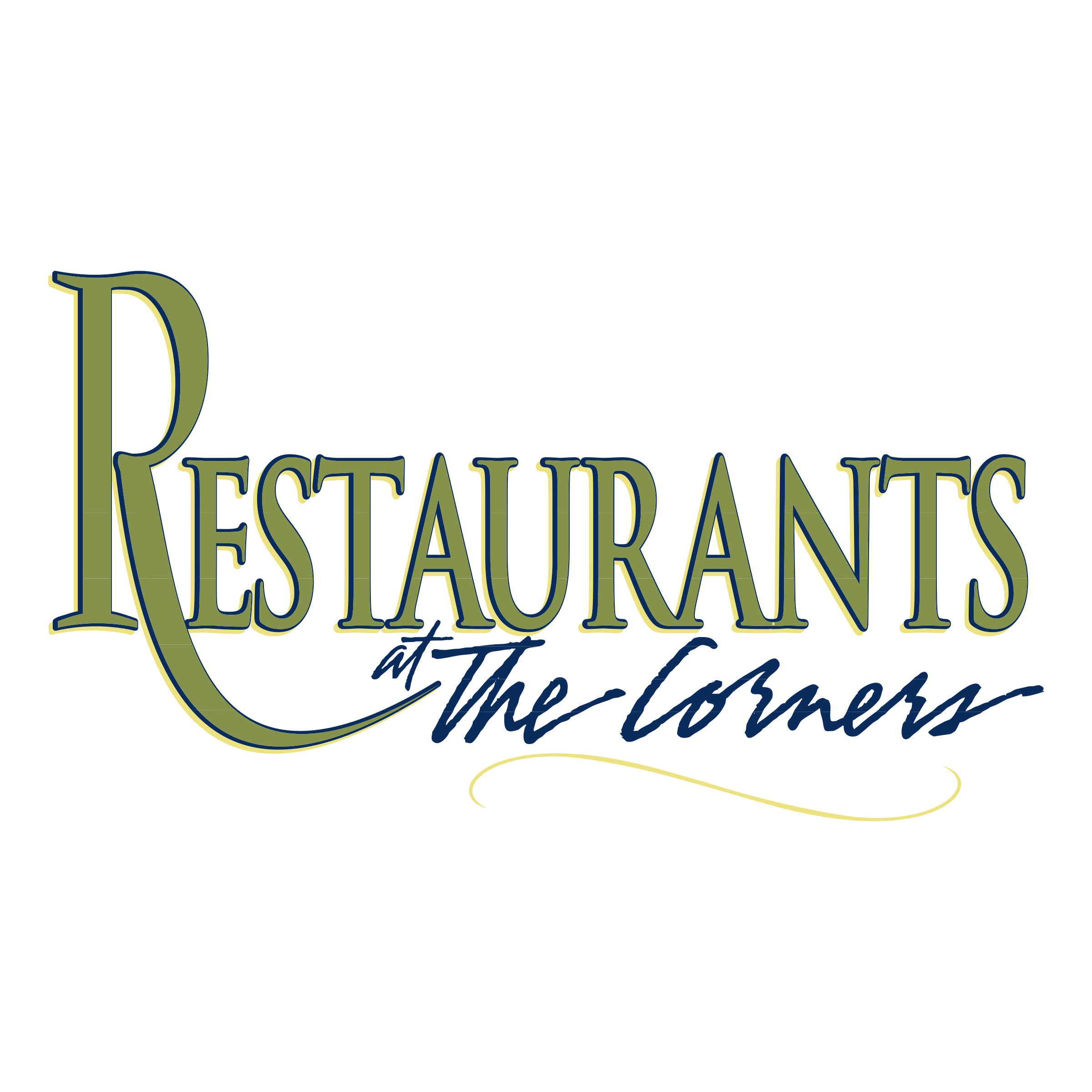 Restaurants at The Corners Logo PNG Transparent & SVG Vector Freebie Supply