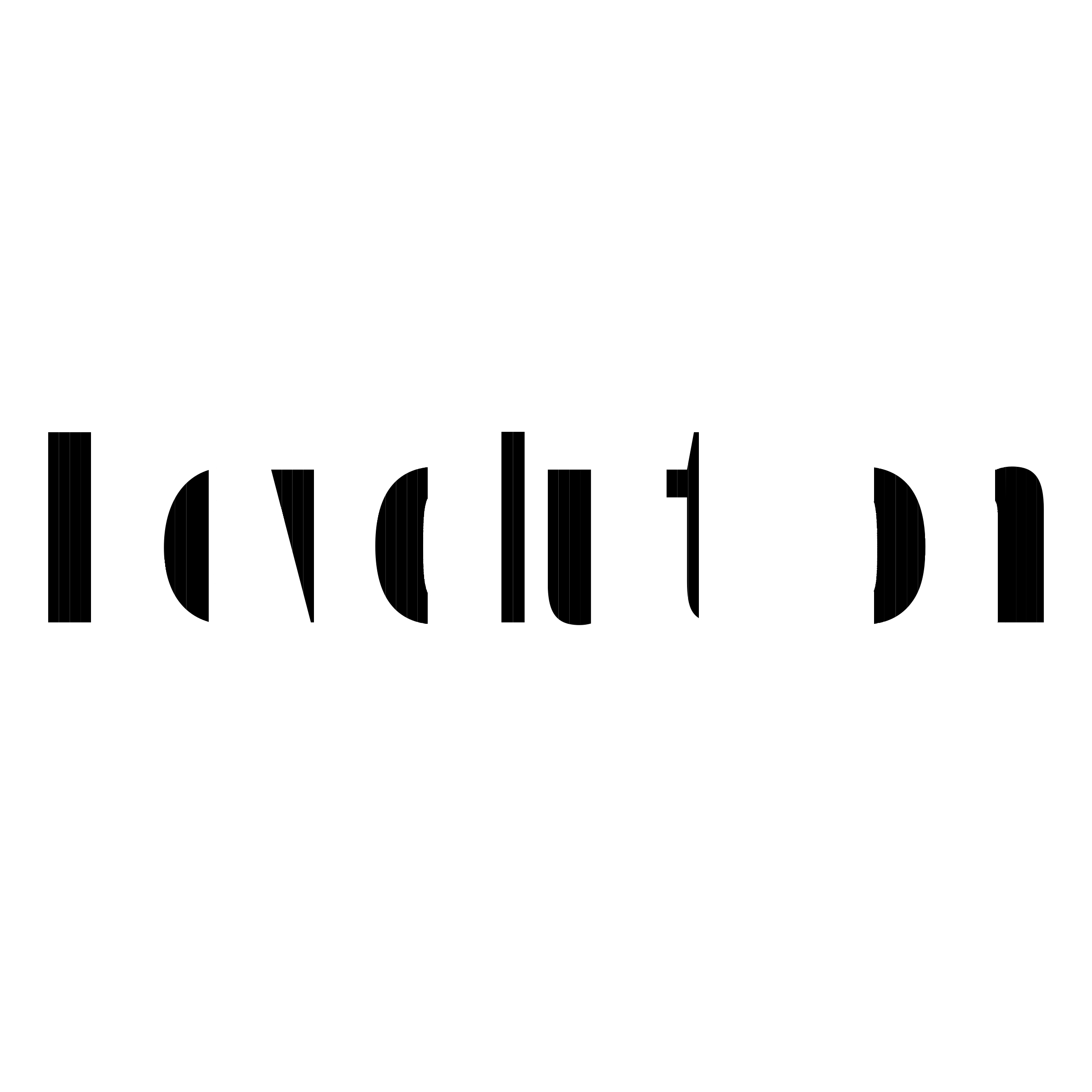 Revolution Logo black and white