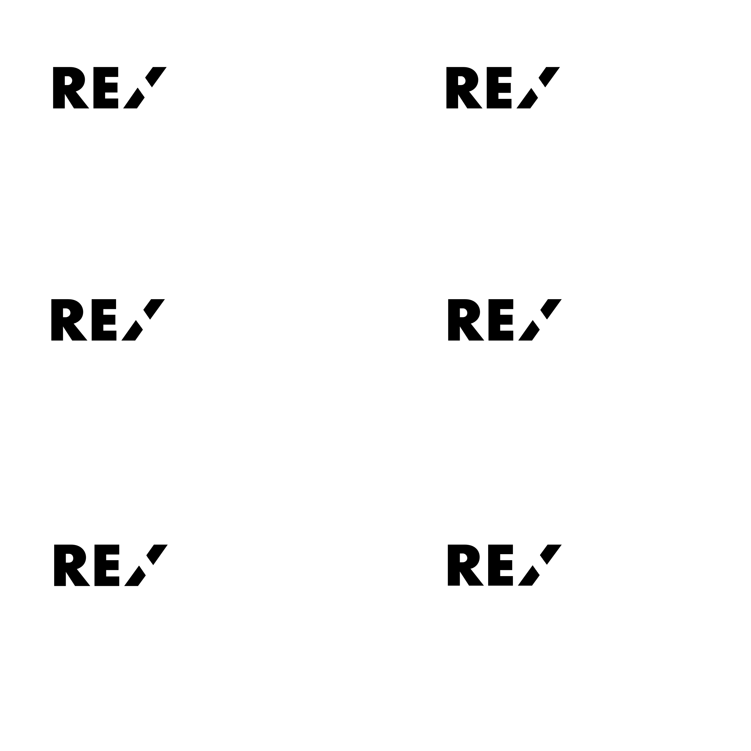 Rexam Logo black and white