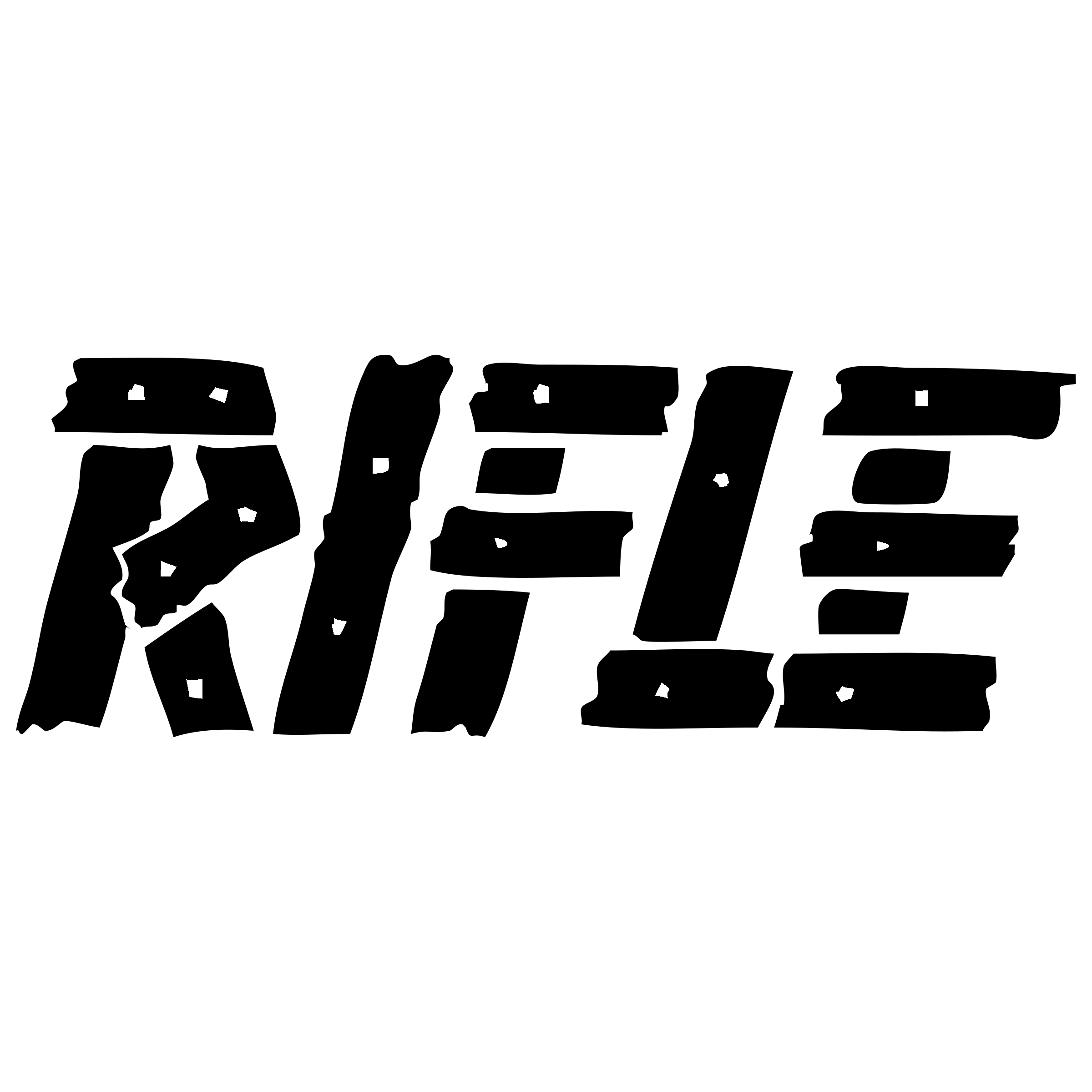 Rifle Logo black and white