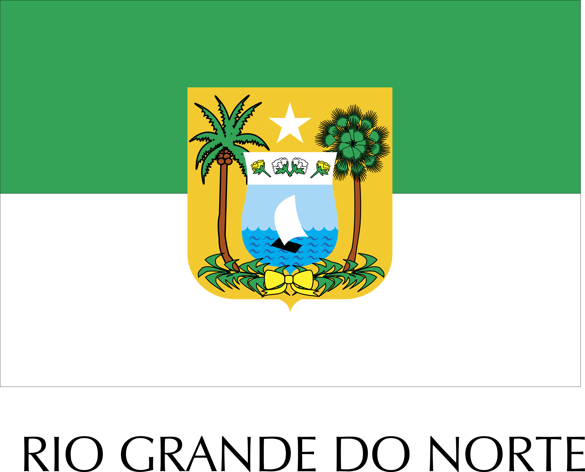 Rio Grande do Norte Logo PNG Transparent & SVG Vector Freebie Supply