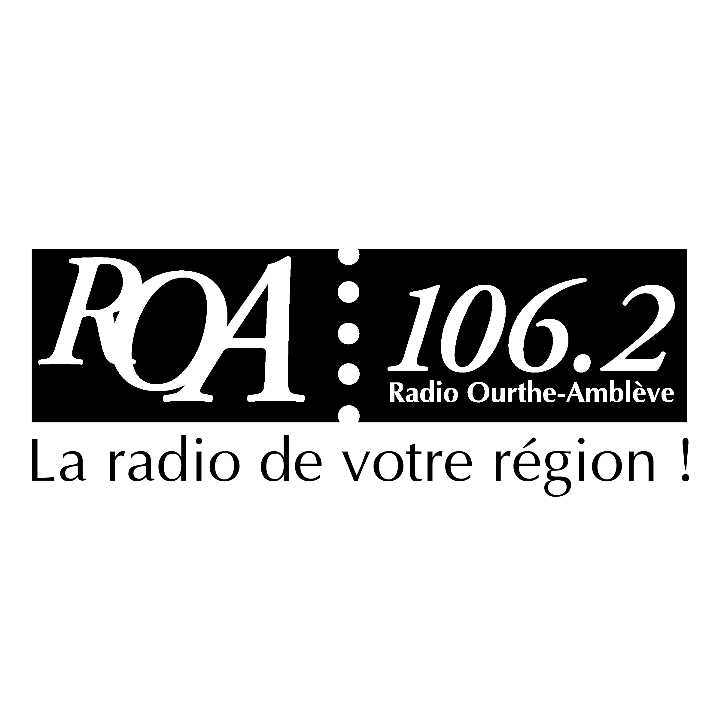 ROA Logo black and white