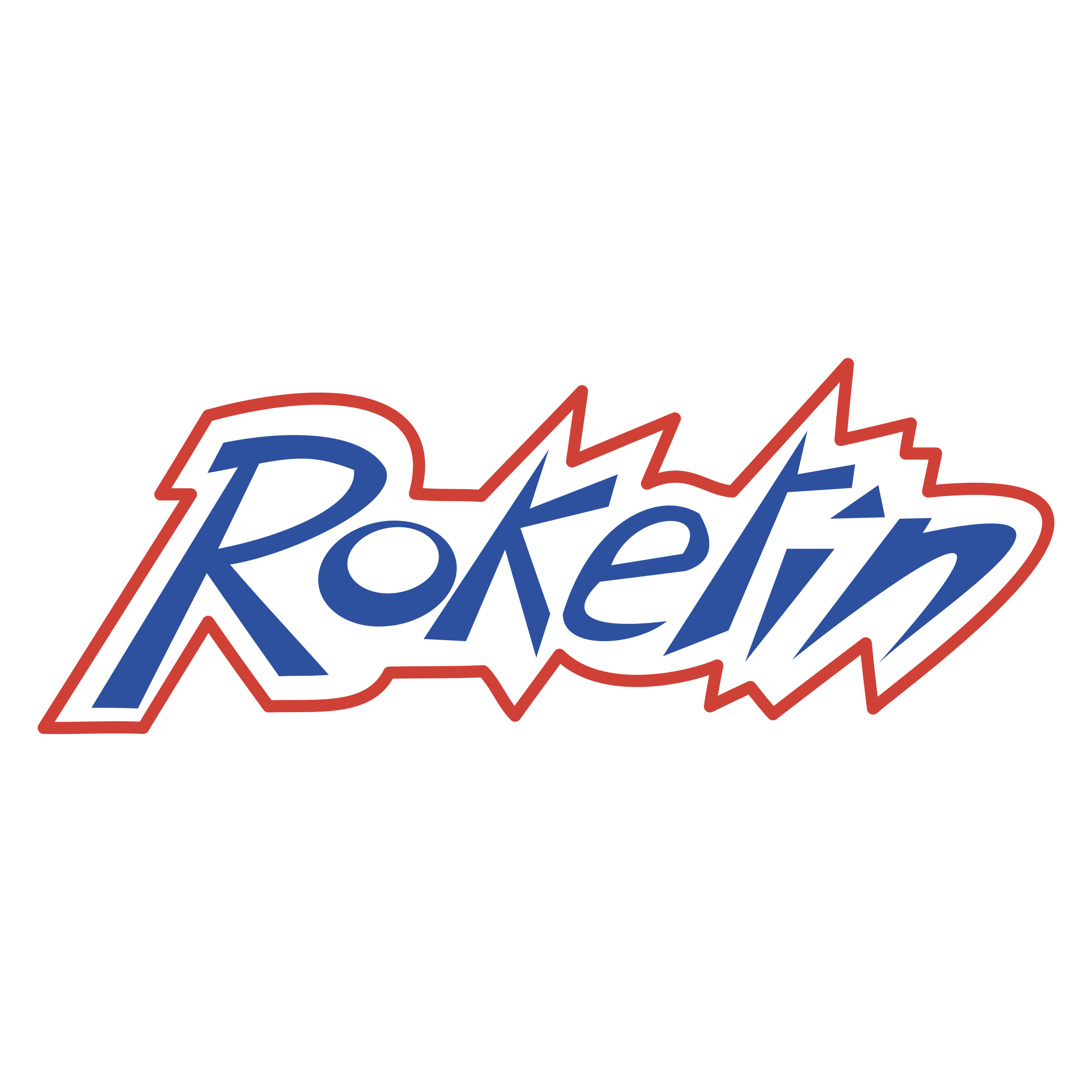 Free Team Rocket Pokémon Logo Red Glow Desktop Wallpaper, image size:2400x2400