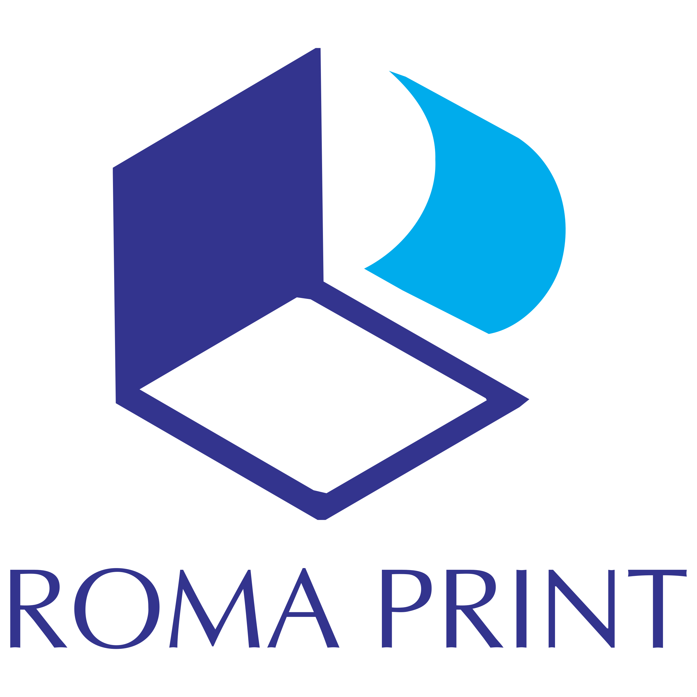 Roma Print Logo png transparent
