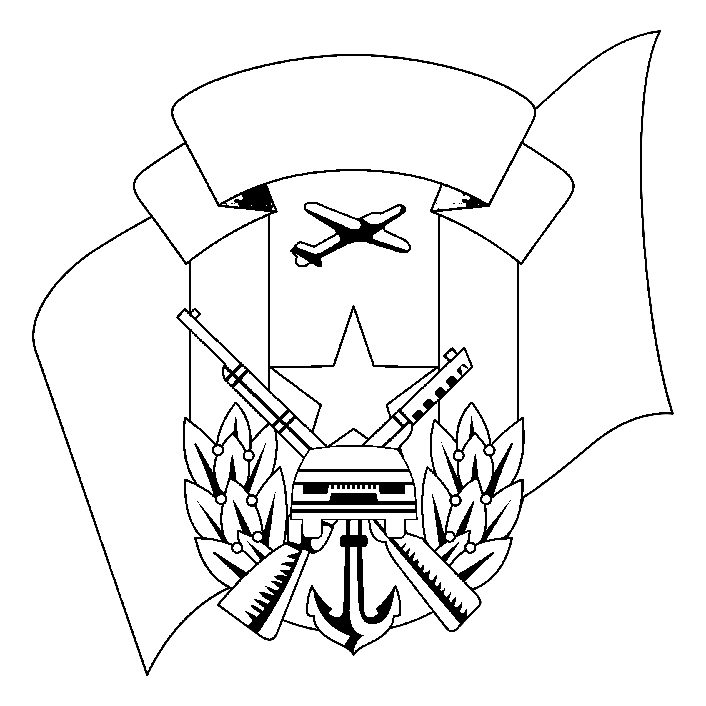 Rosto Logo black and white