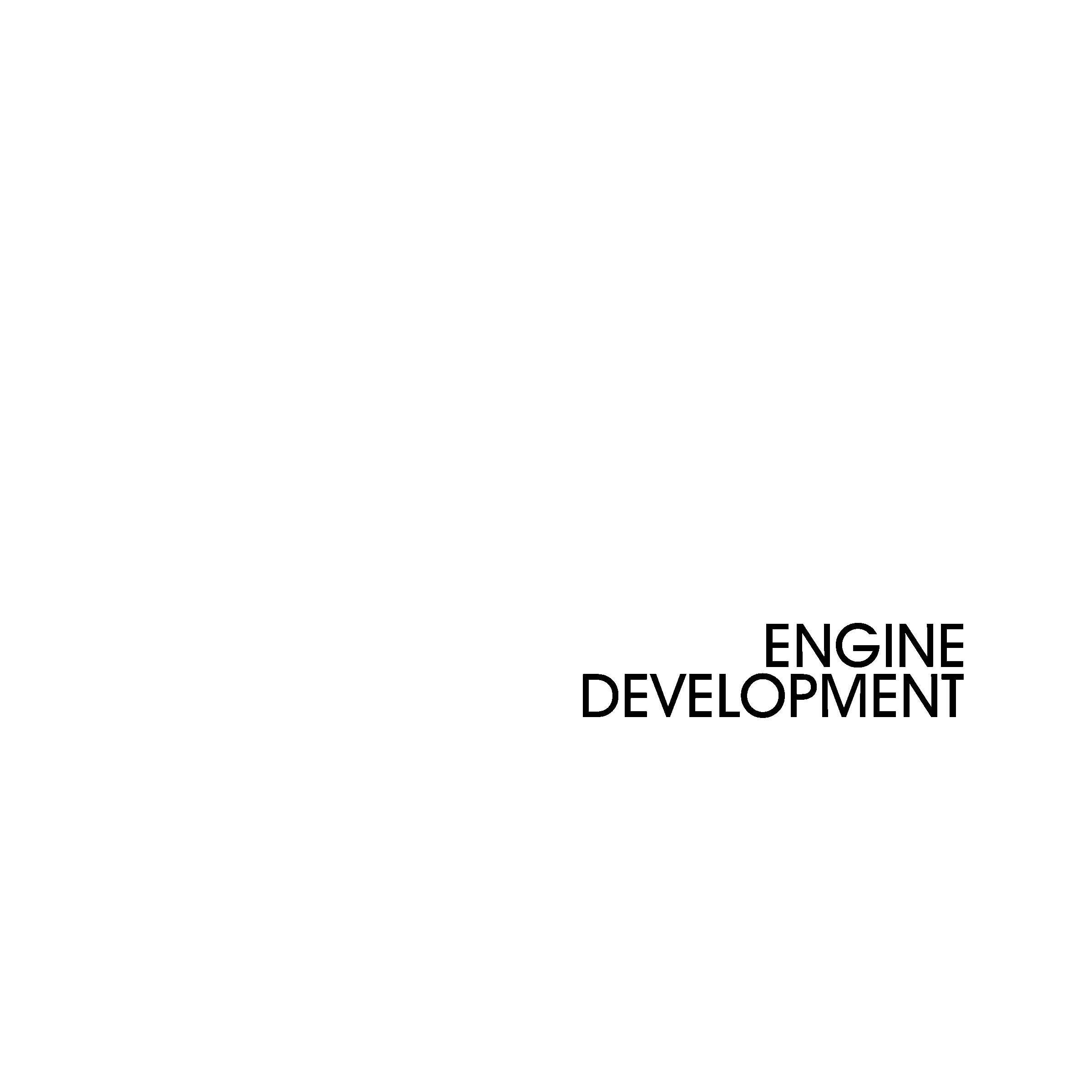 RPM Engine Development Logo black and white