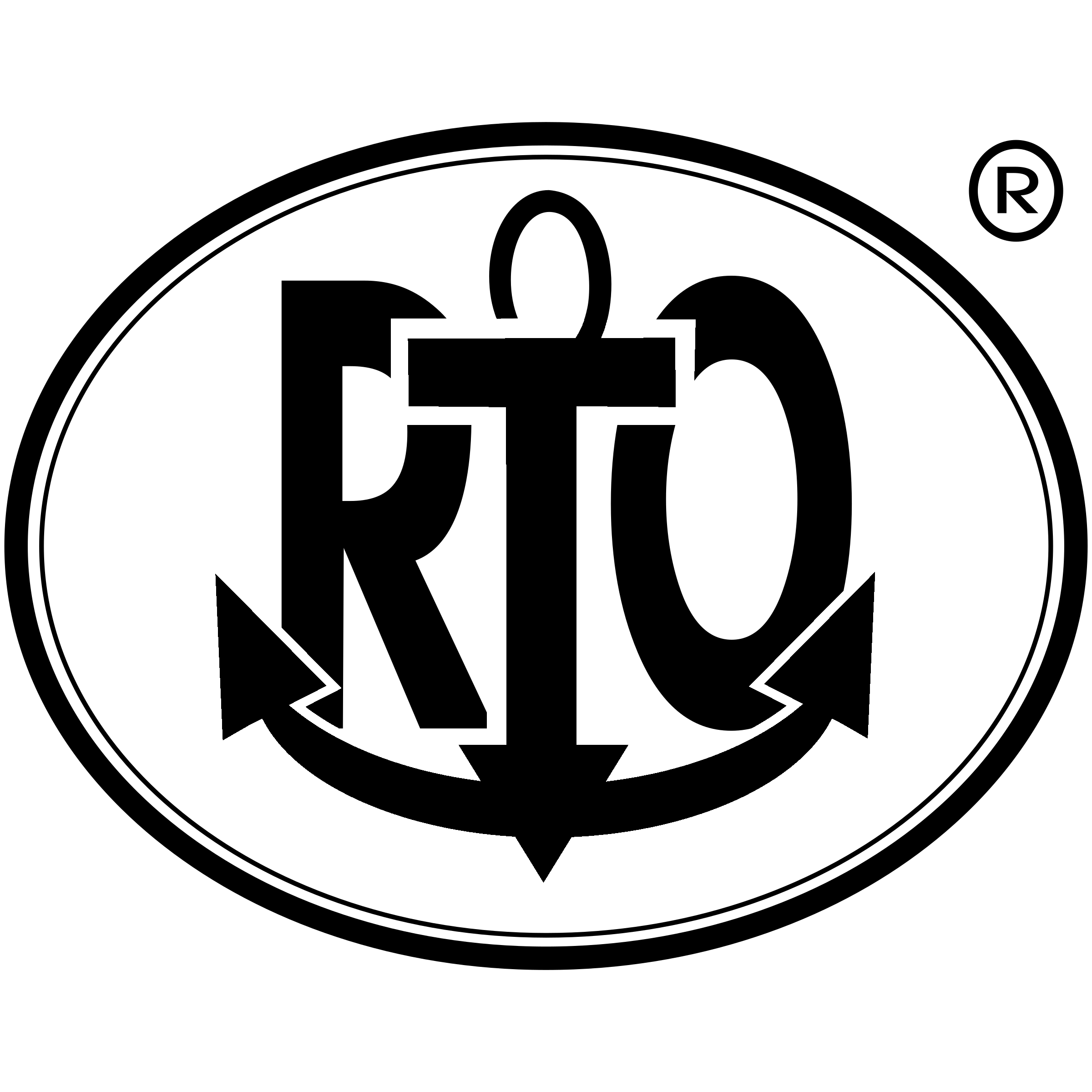 RTO Logo black and white