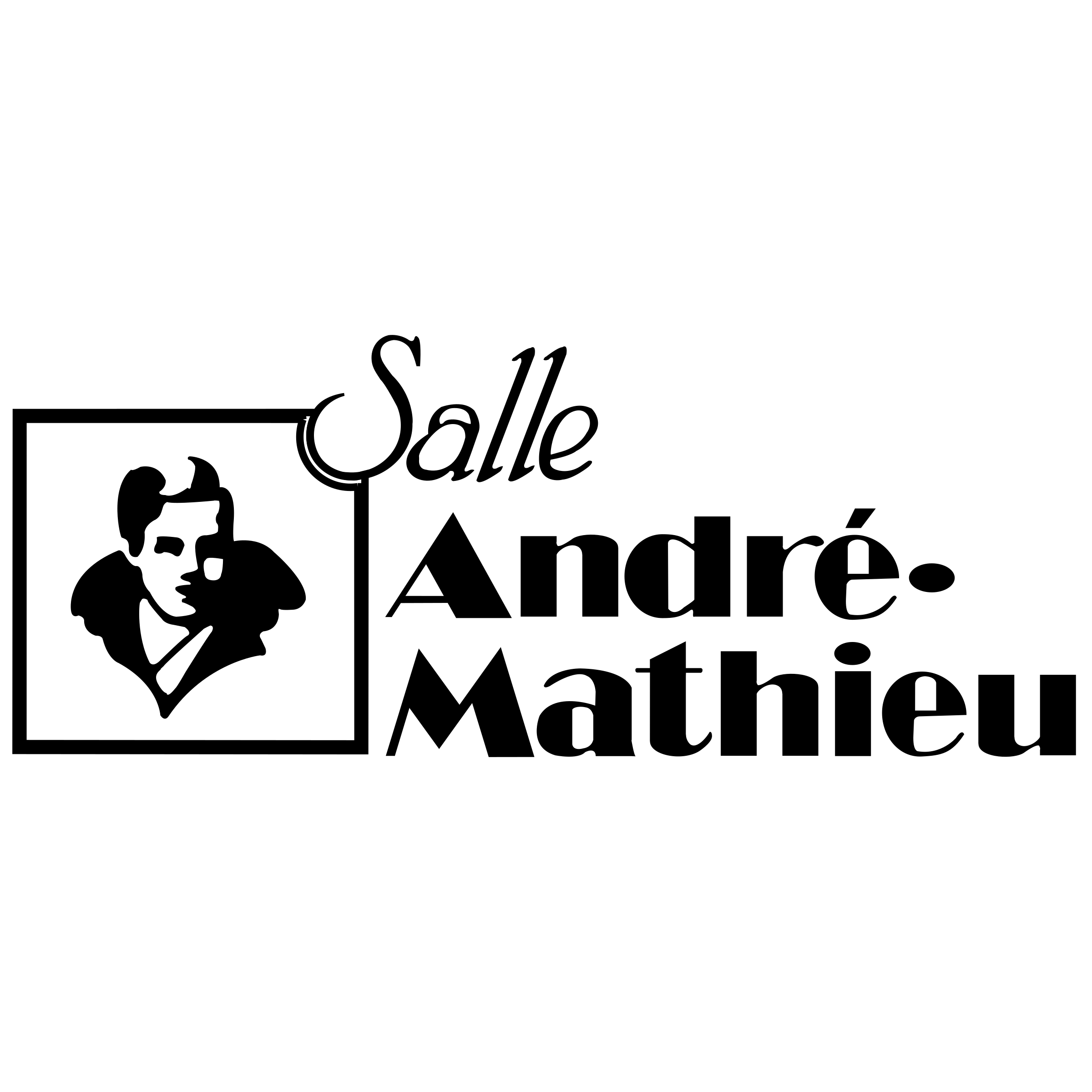 Salle Andre Mathieu Logo png transparent