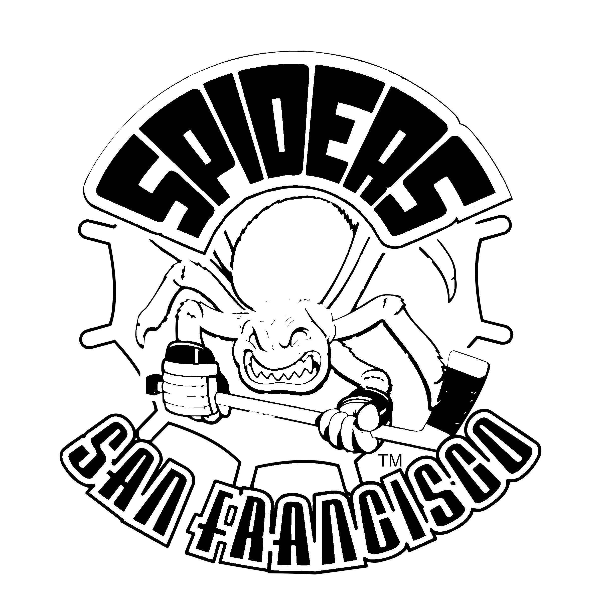 San Francisco Spiders Logo PNG Transparent & SVG Vector Freebie Supply