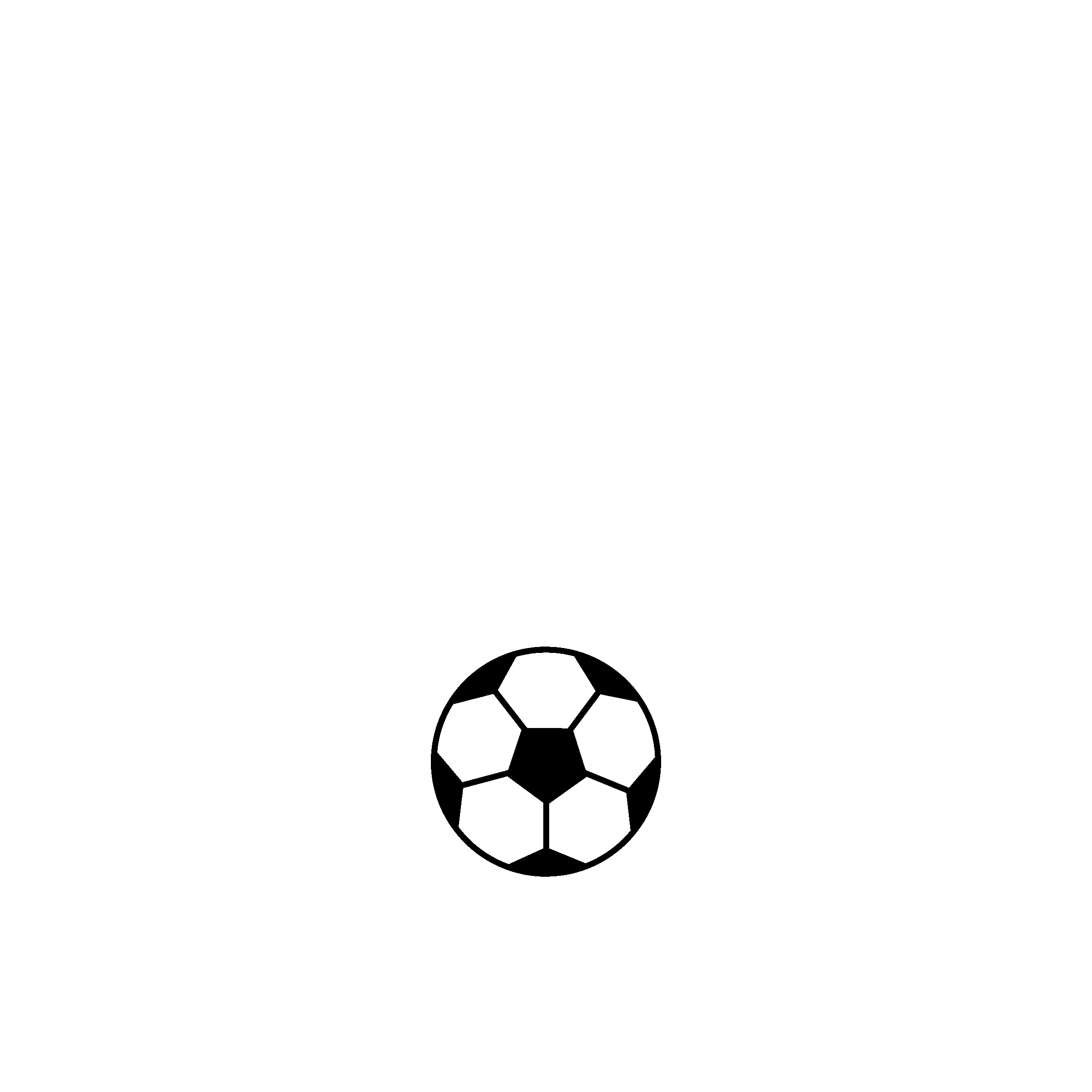 San Pedro FC Logo black and white