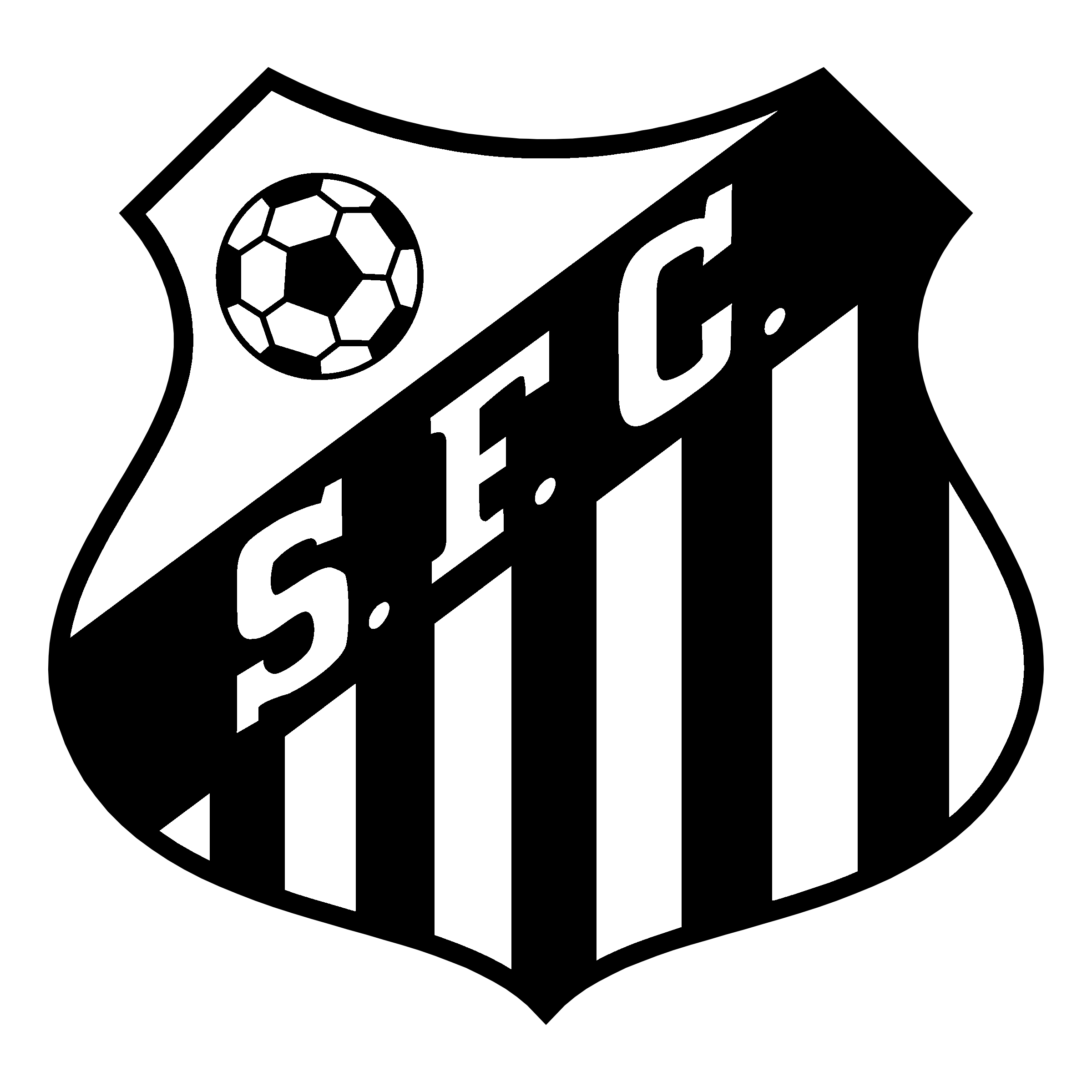 Santos FC Logo PNG Transparent & SVG Vector - Freebie Supply