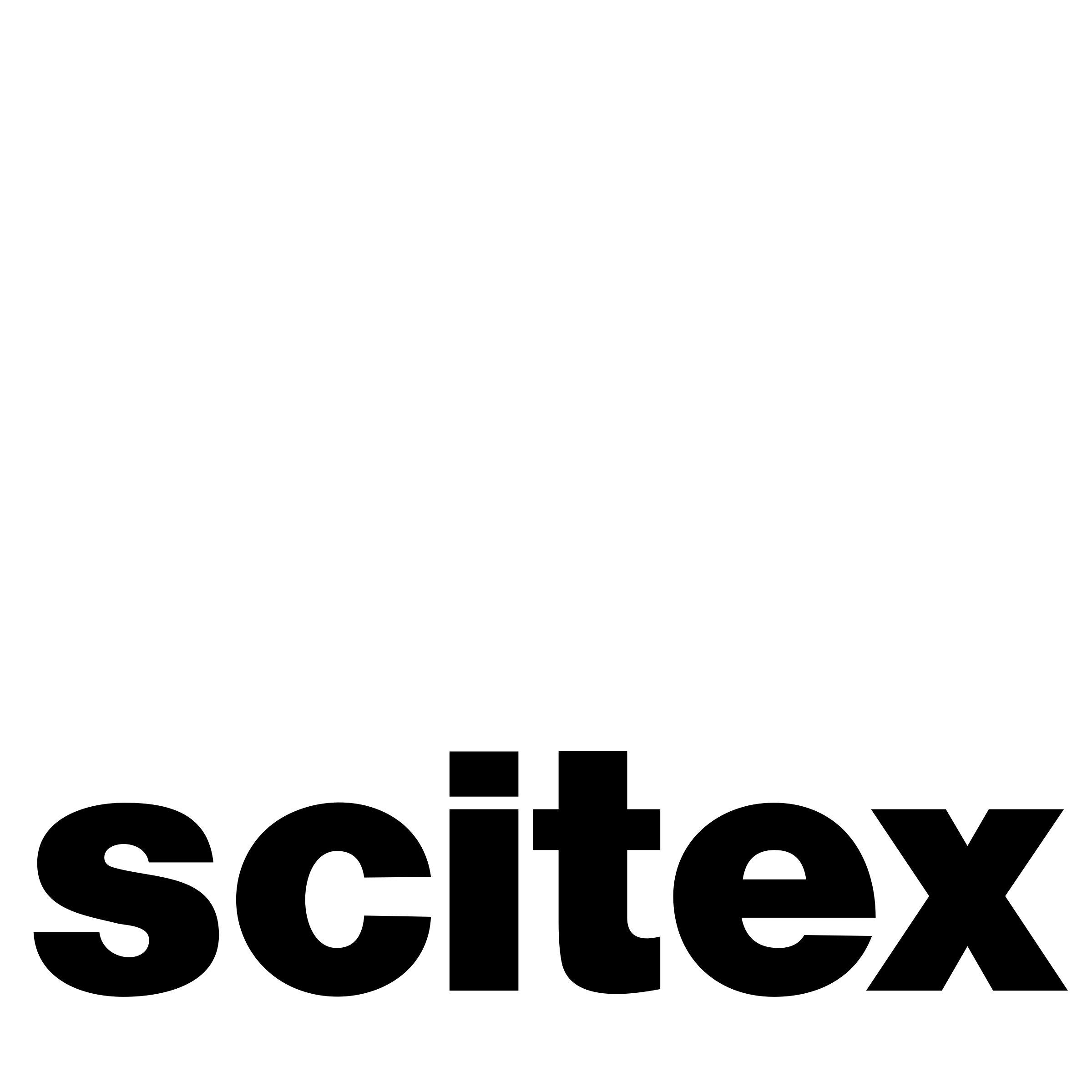 Scitex Logo black and white