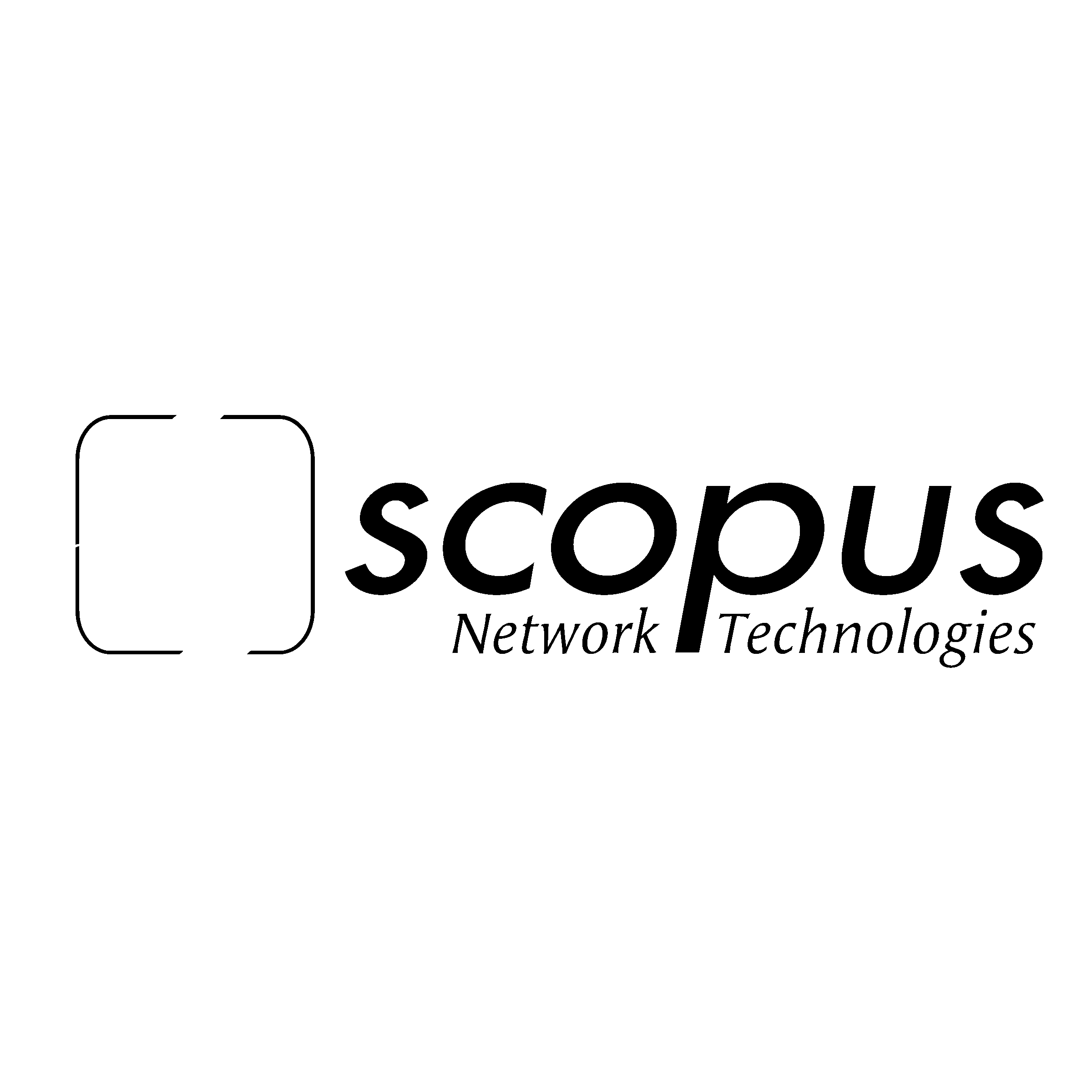 Scopus Logo black and white